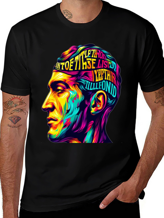 Abstract Man Head T-Shirt