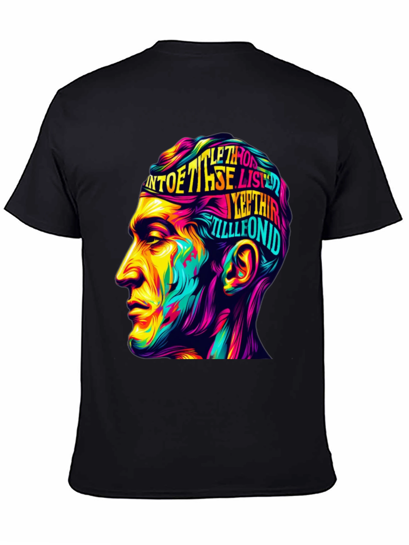 Abstract Man Head T-Shirt