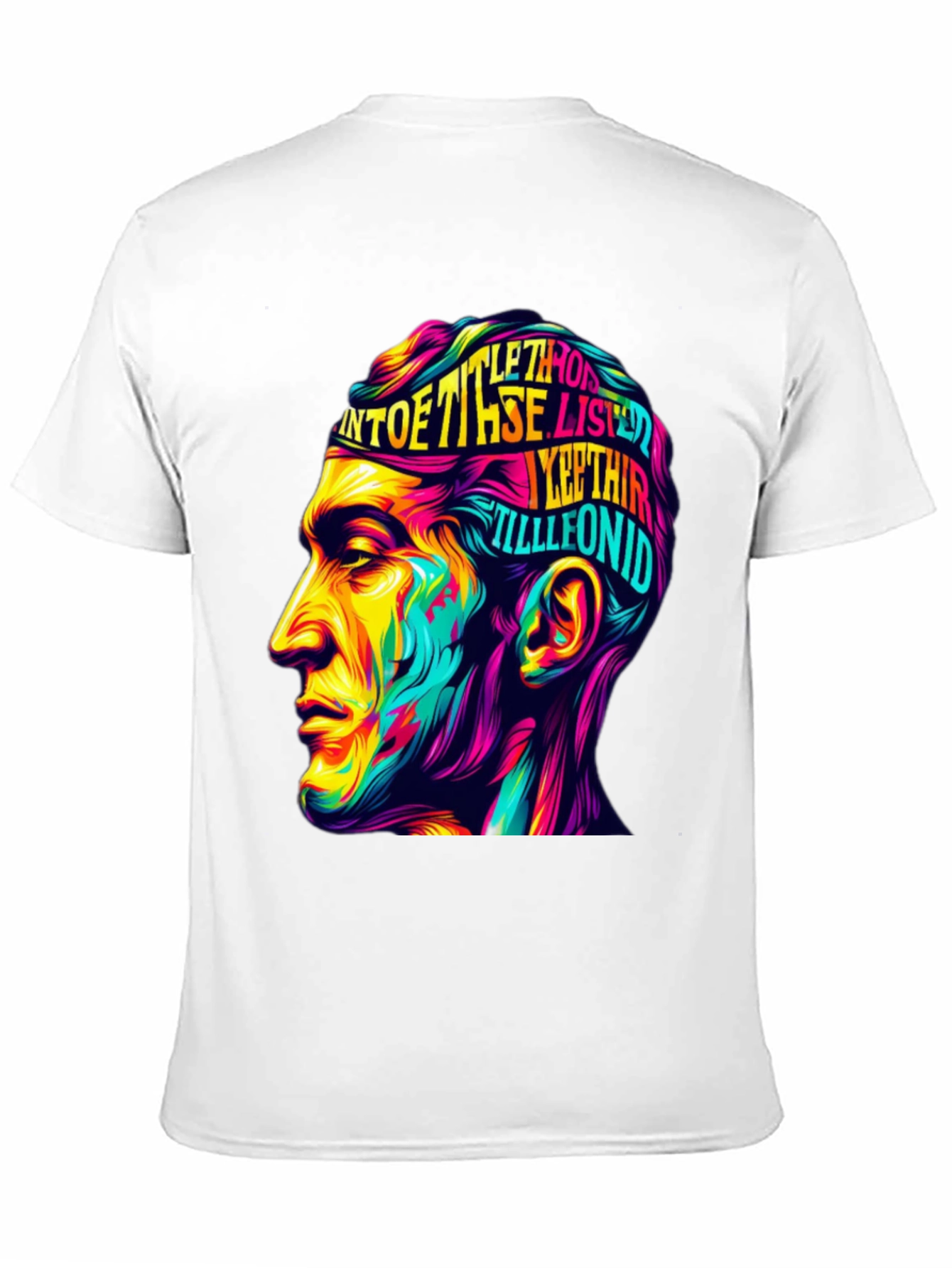 Abstract Man Head T-Shirt