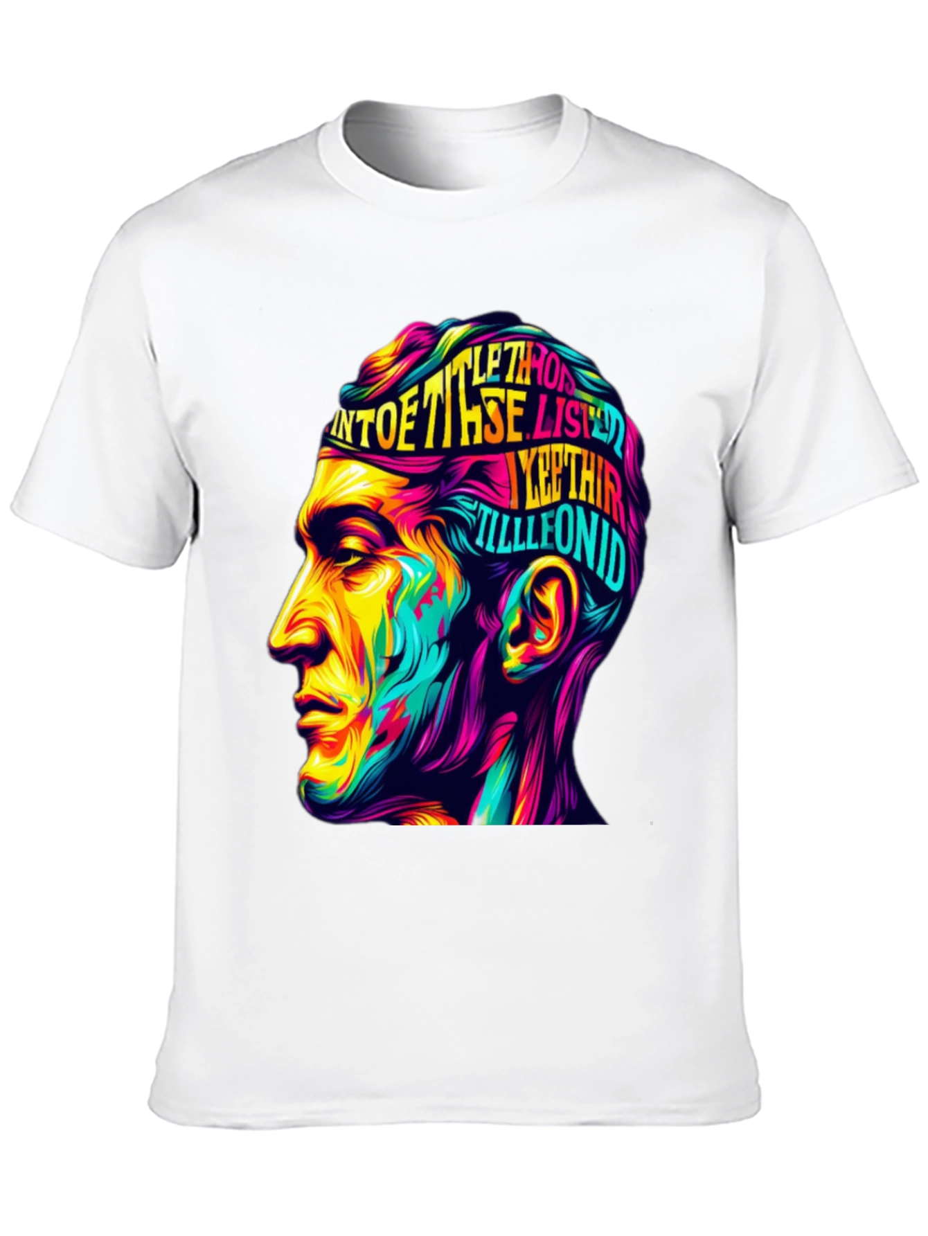 Abstract Man Head T-Shirt