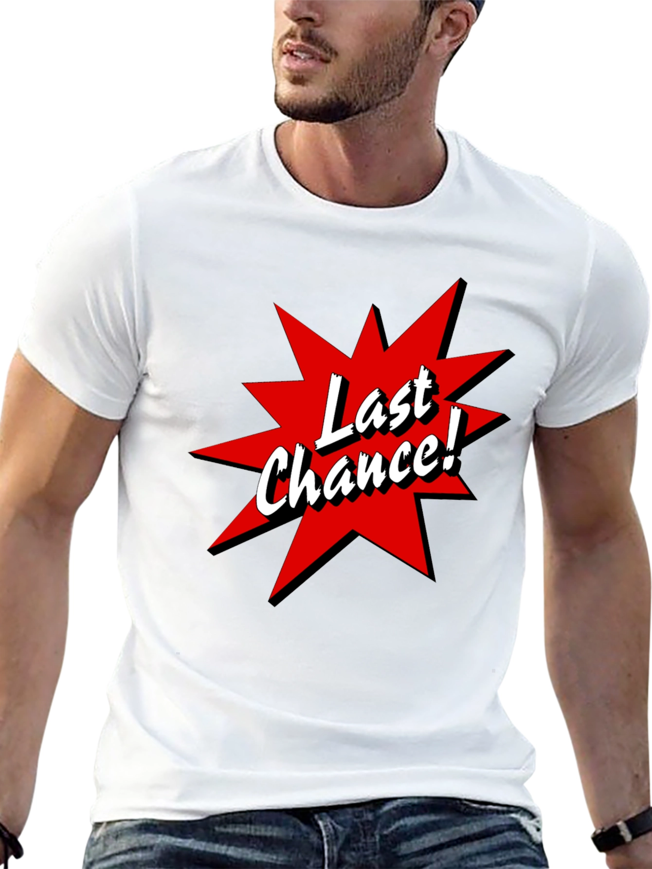 Last Chance T-Shirt - Black Tee