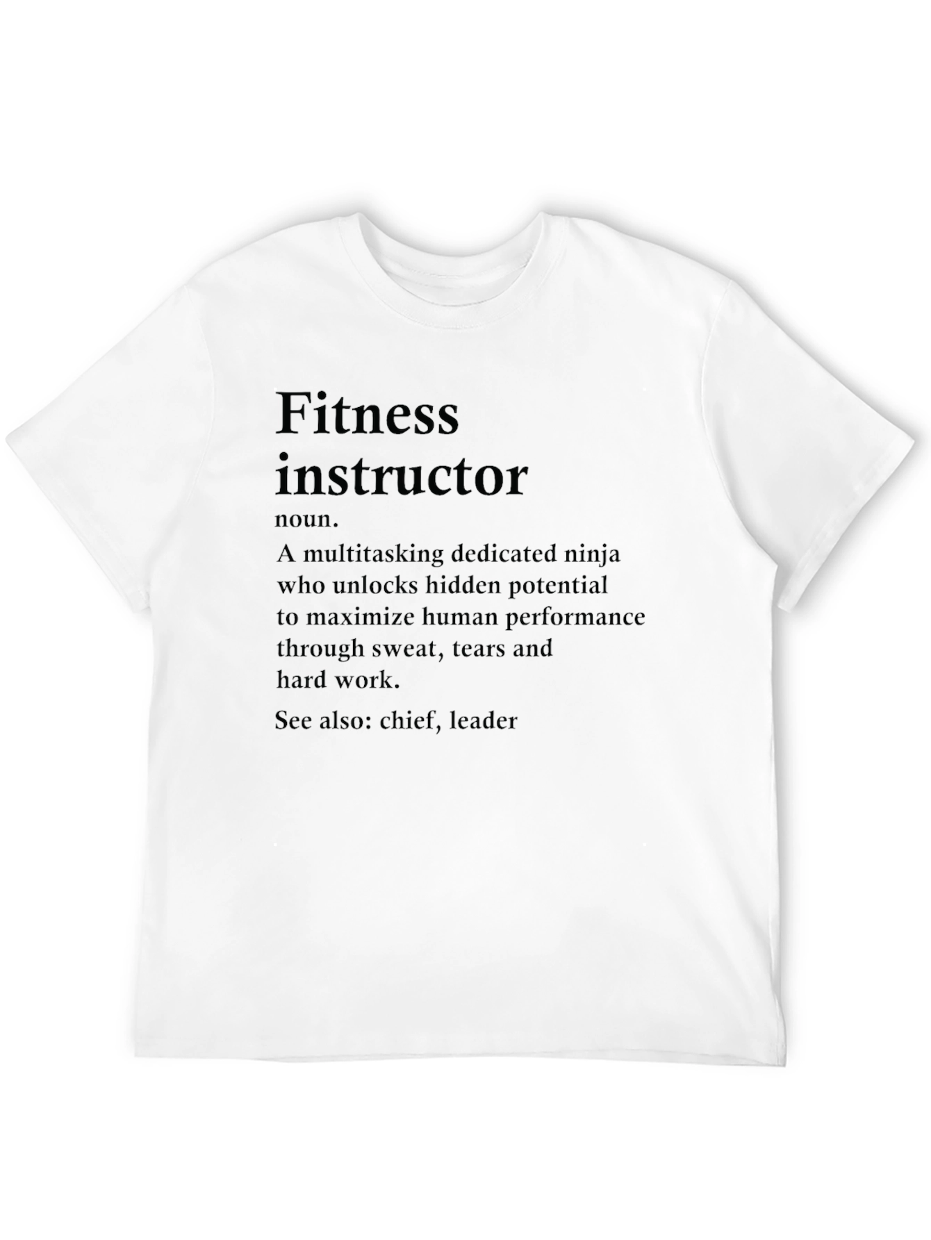 Fitness Instructor Definition T-Shirt