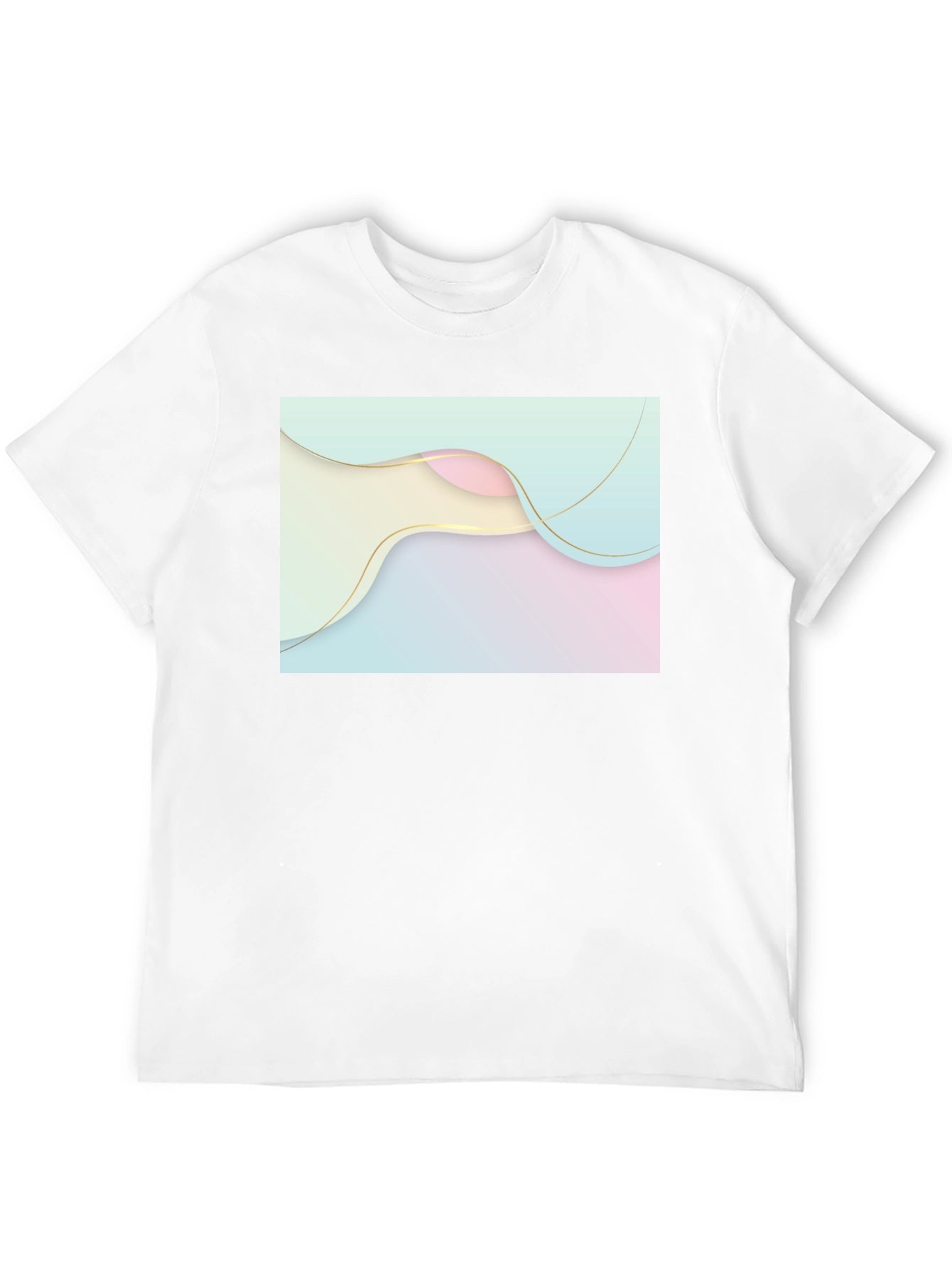 Abstract Wave Tee - Modern Graphic Design