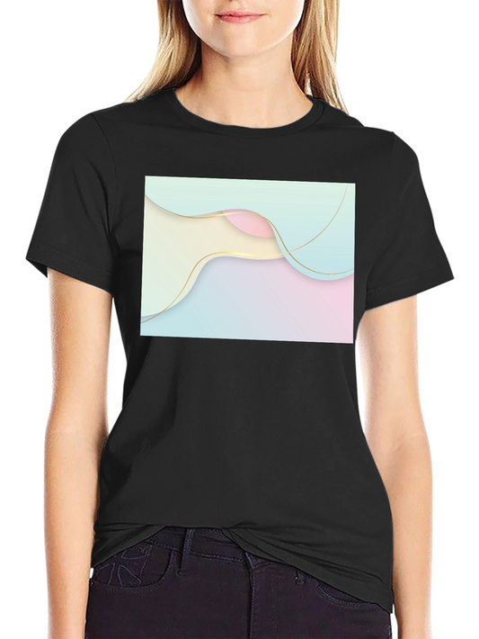 Abstract Wave Tee - Modern Graphic Design