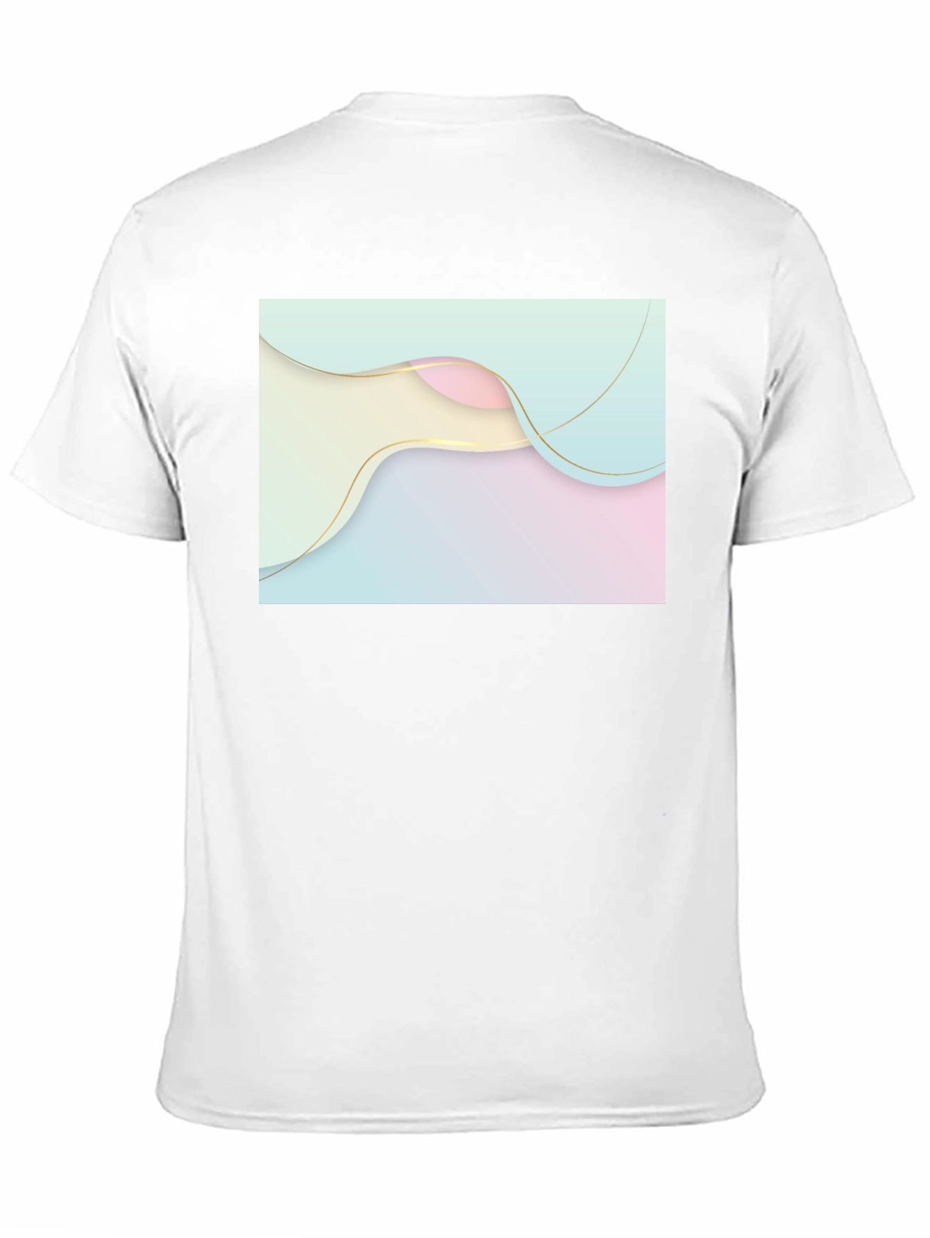 Abstract Wave Tee - Modern Graphic Design