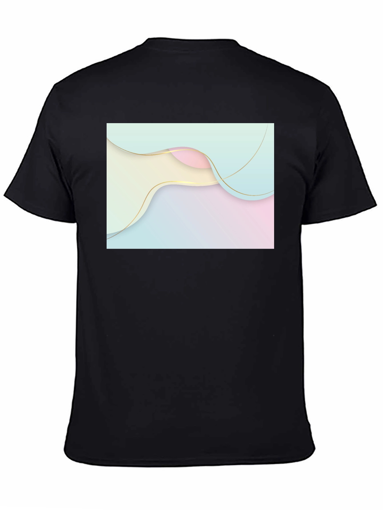 Abstract Wave Tee - Modern Graphic Design