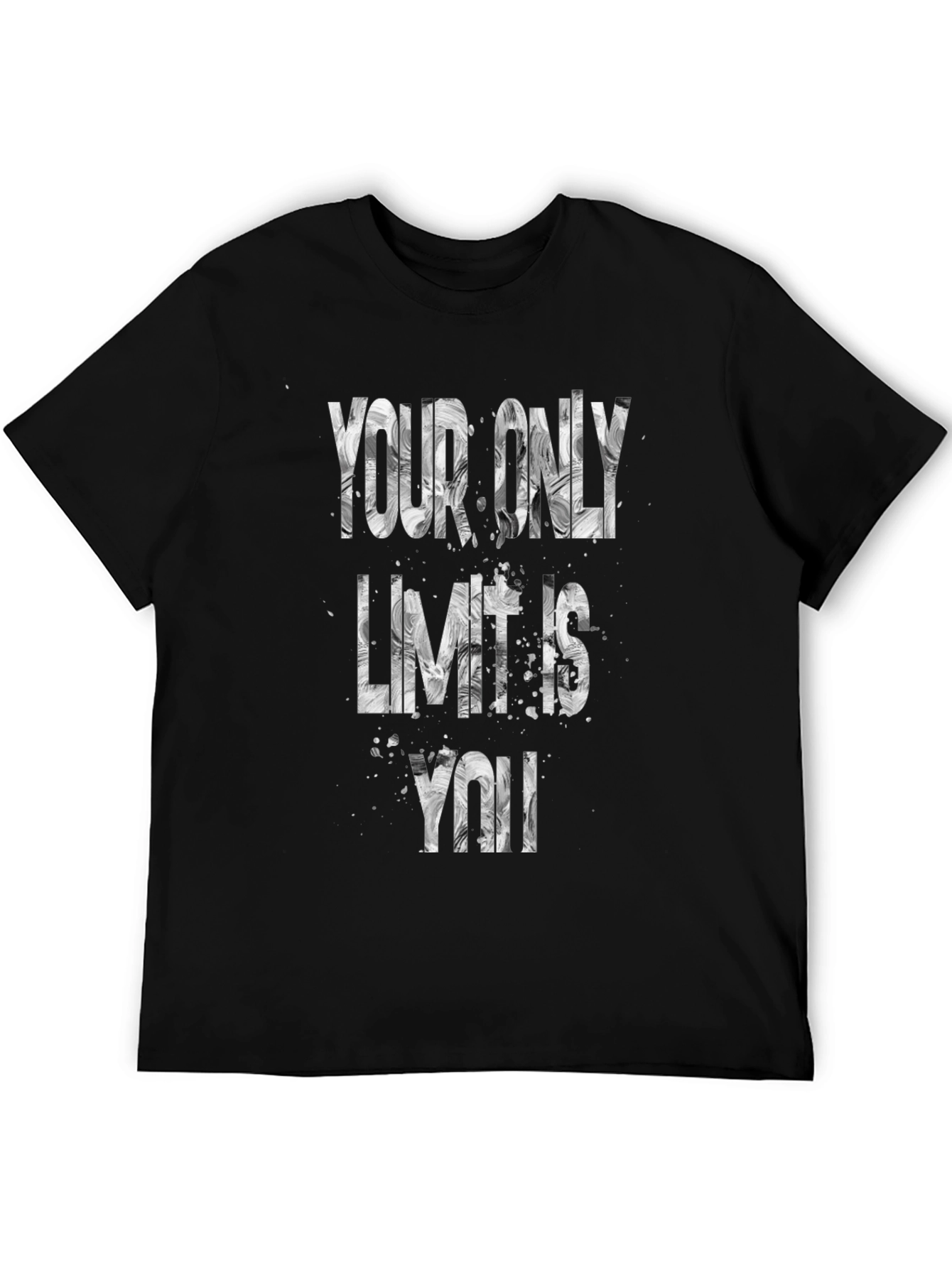 Inspirational Graphic Tee - Your Only Limit Is You