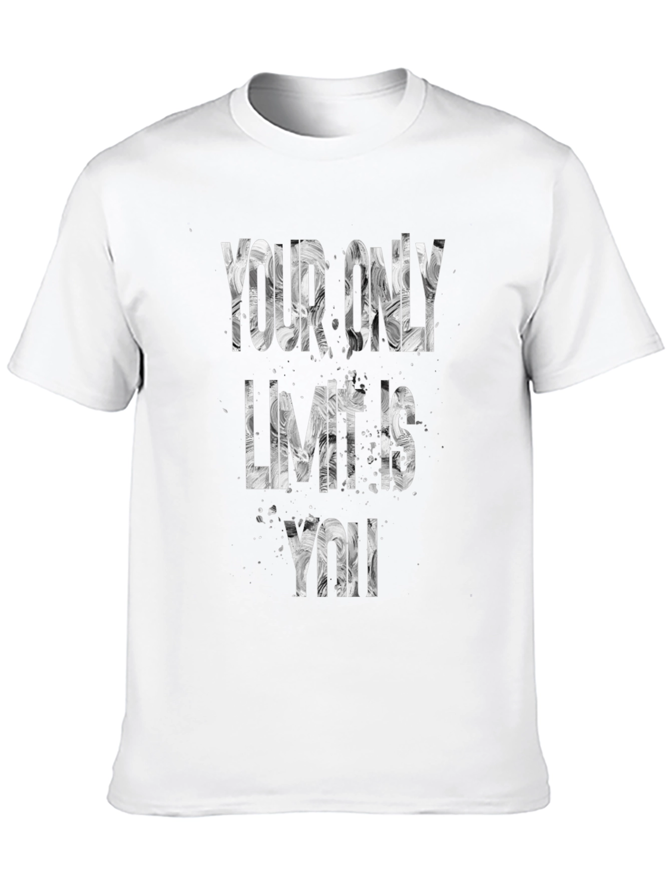 Inspirational Graphic Tee - Your Only Limit Is You