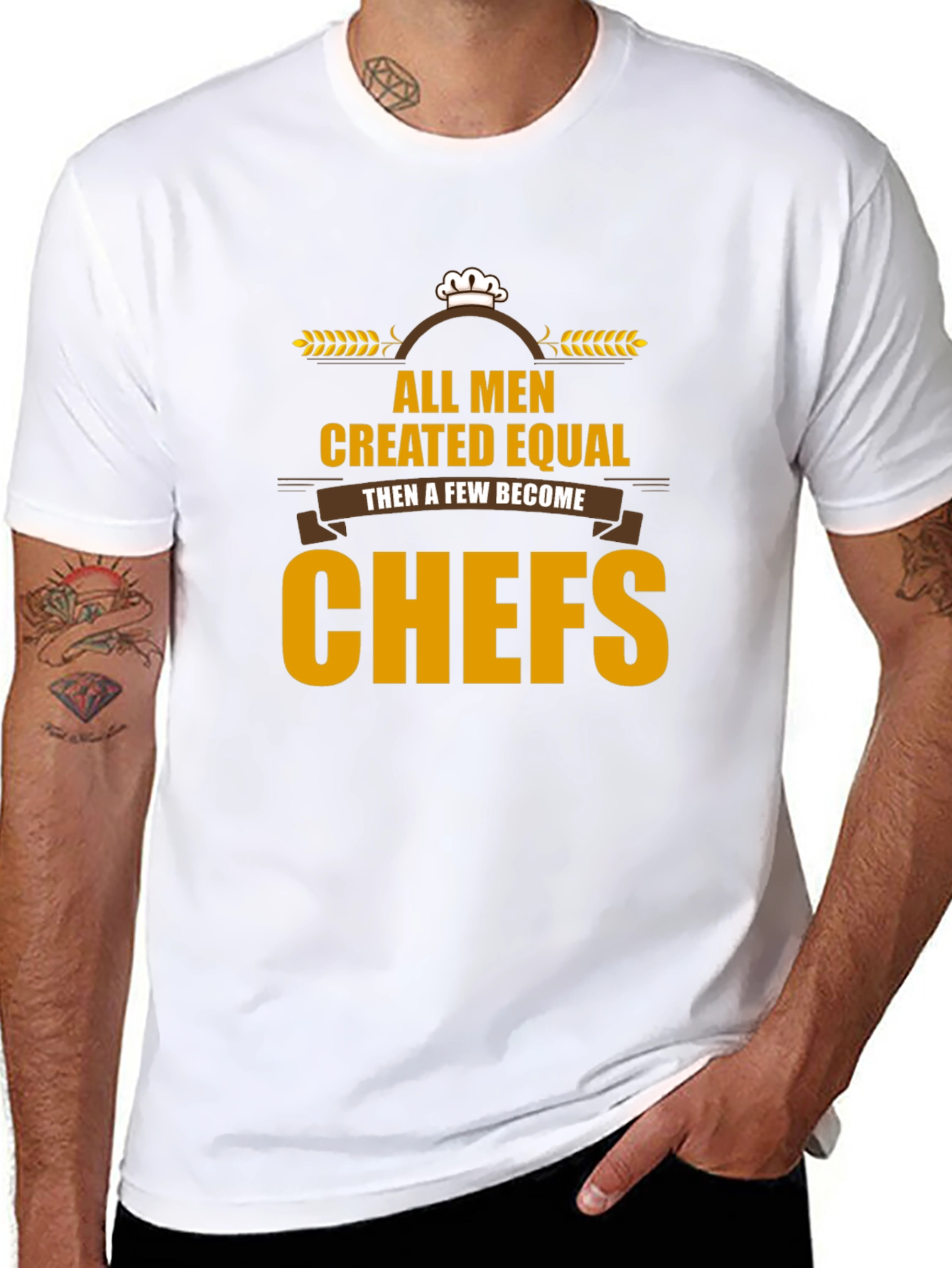 All Men Created Equal Chefs T-Shirt