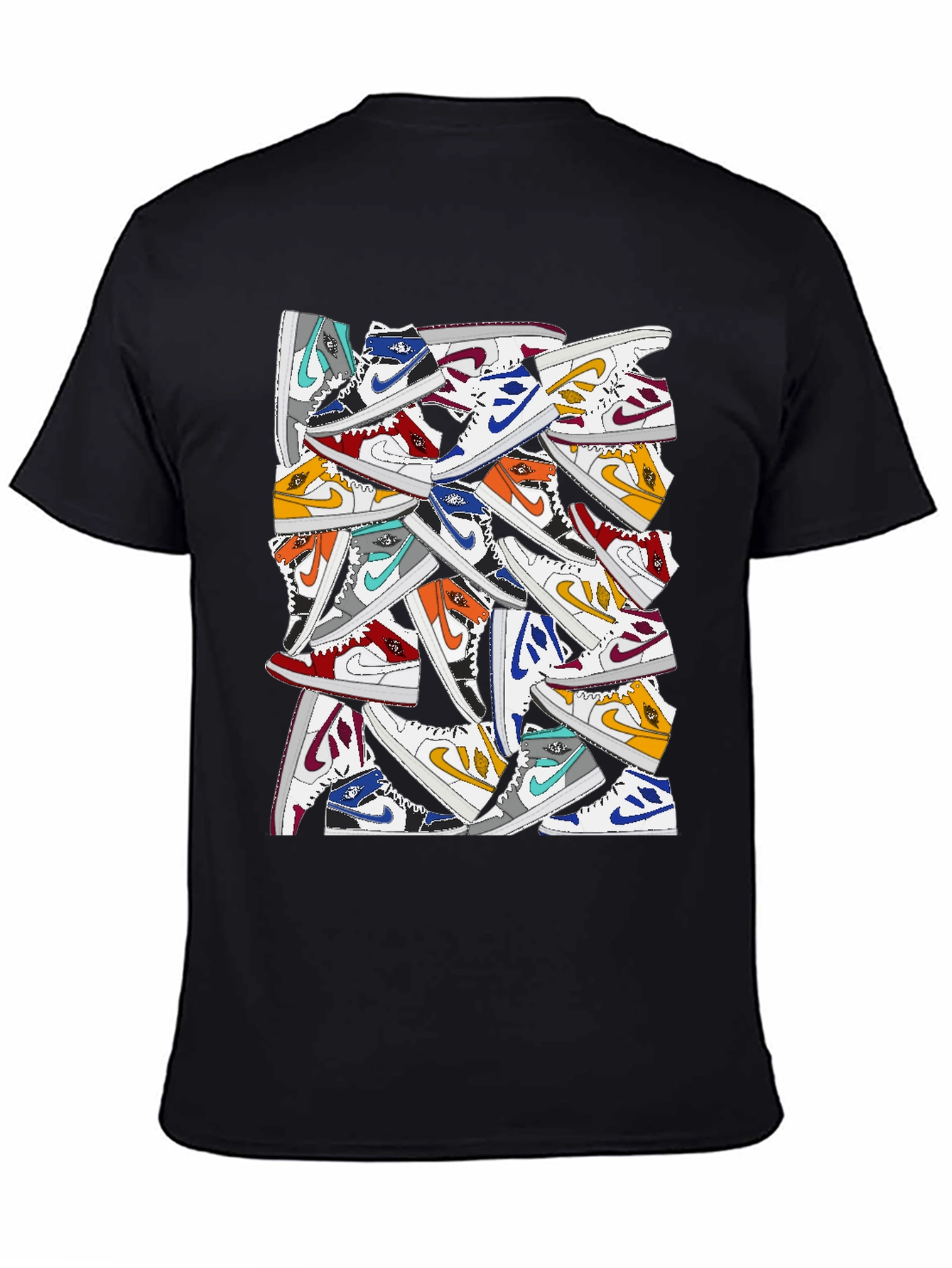 Sneakerhead Tee - Stacked Kicks Graphic T-Shirt