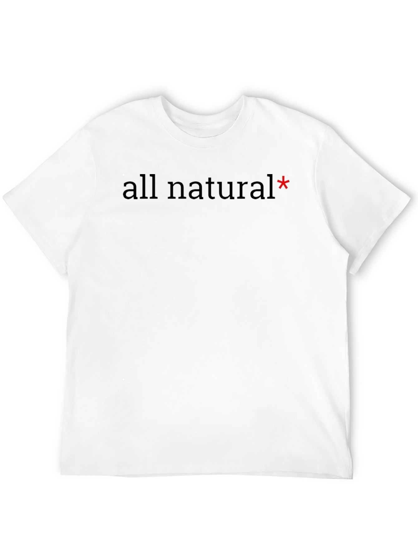 All Natural Graphic Tee - Soft Cotton Blend