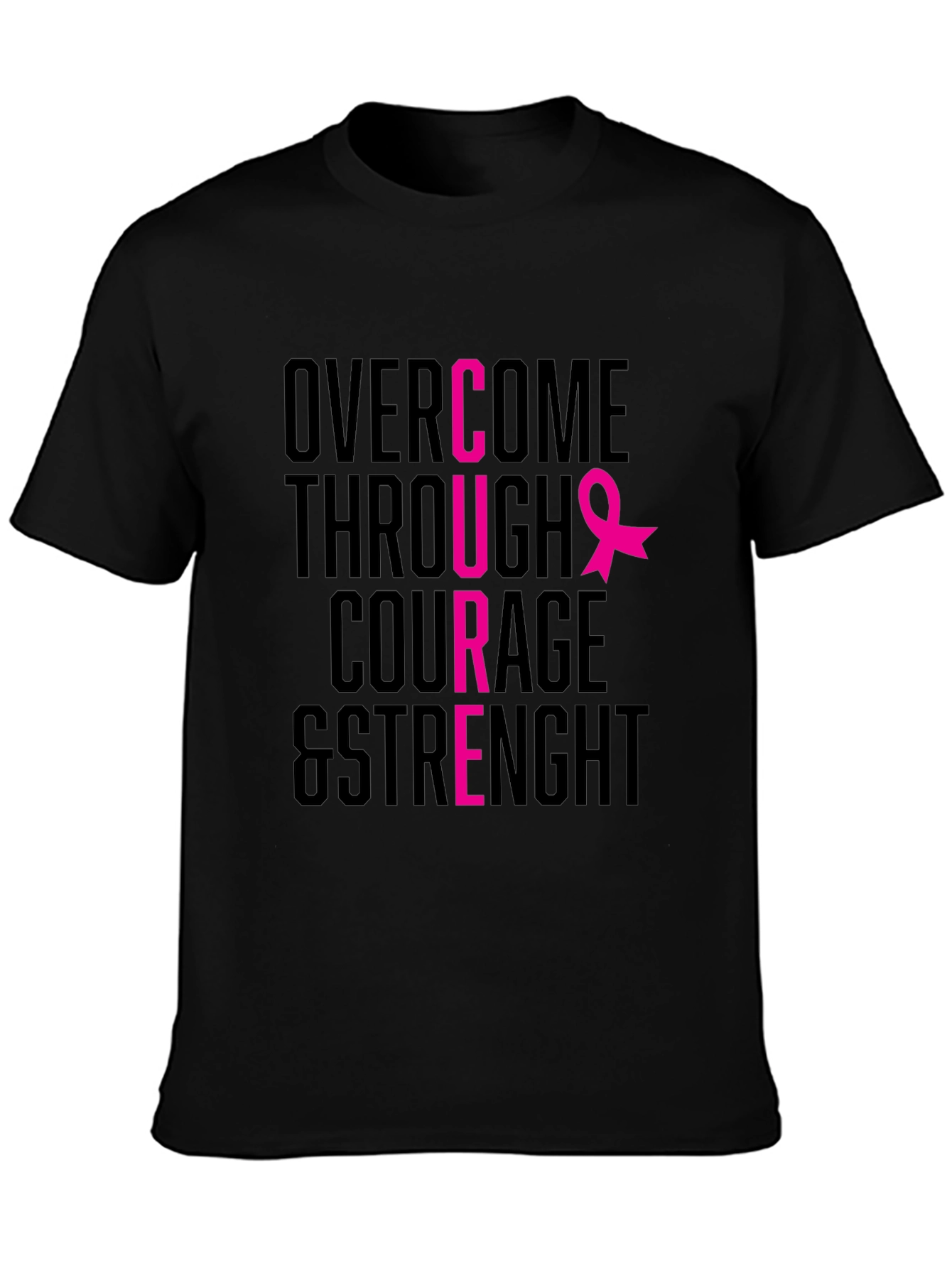Overcome Cancer Awareness T-Shirt