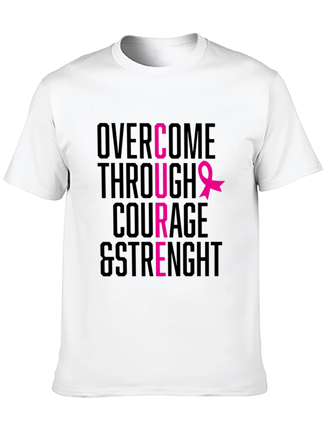 Overcome Cancer Awareness T-Shirt