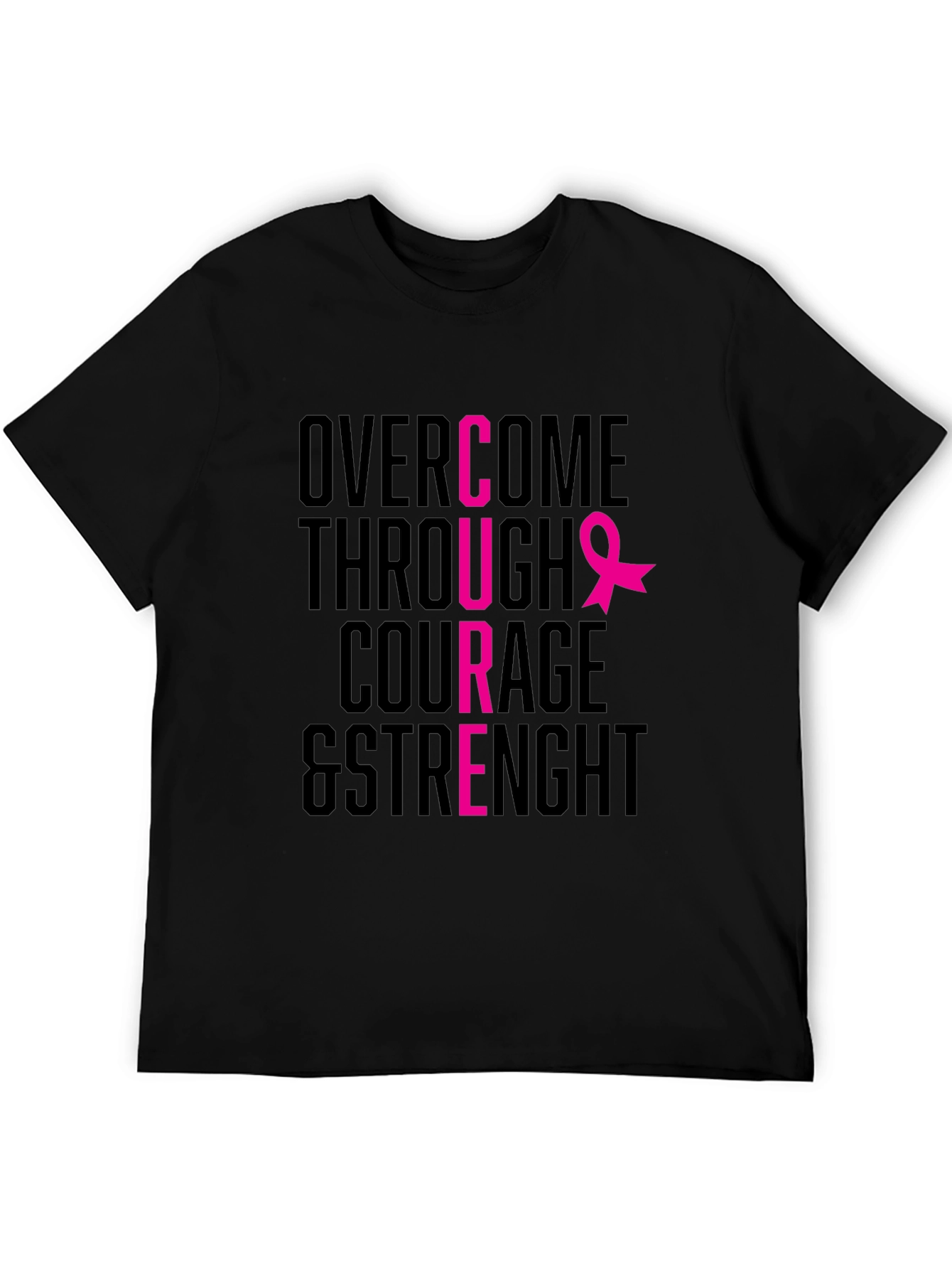 Overcome Cancer Awareness T-Shirt