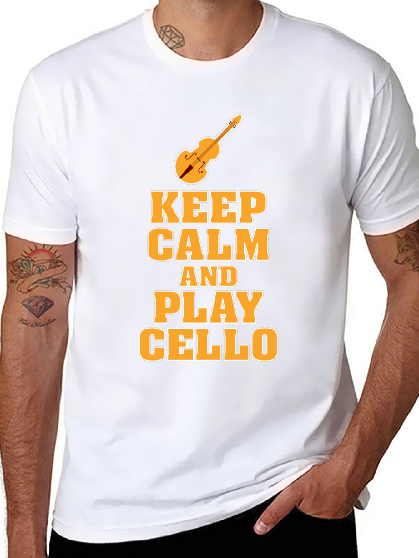 Keep Calm and Play Cello T-Shirt