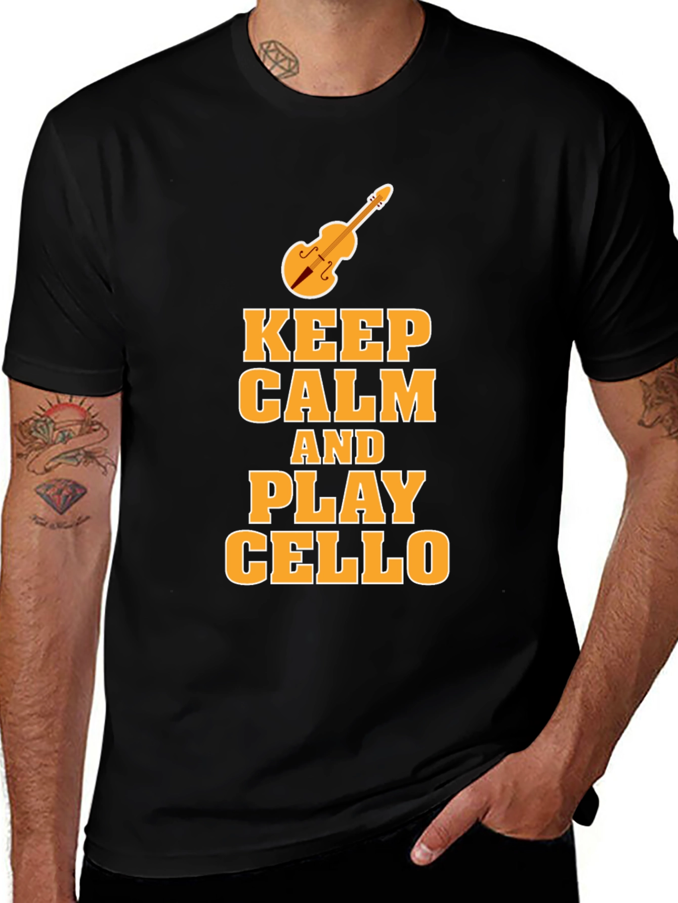 Keep Calm and Play Cello T-Shirt