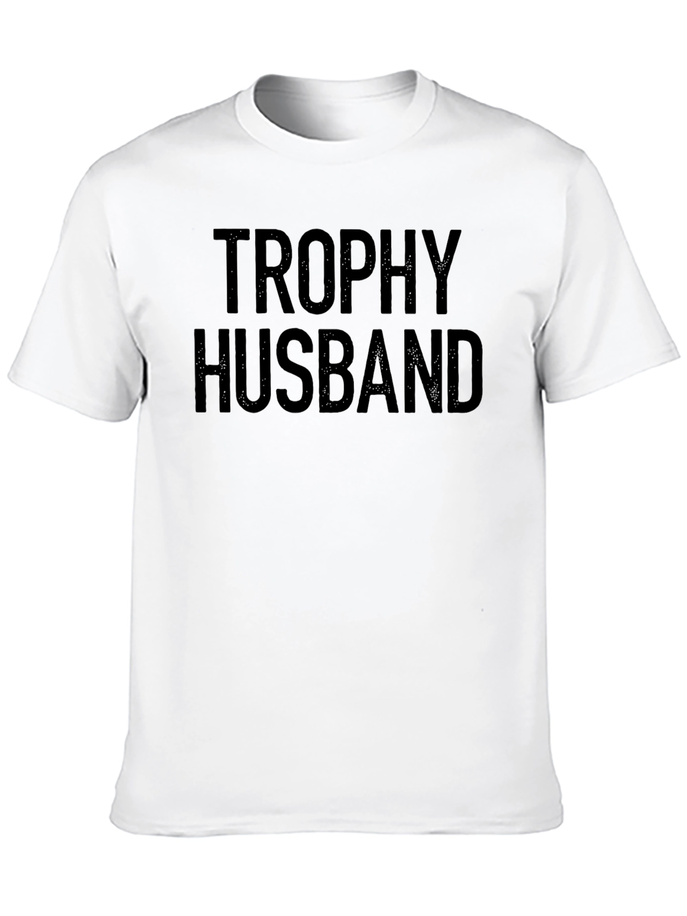 Trophy Husband Graphic Tee - Mens Black T-Shirt