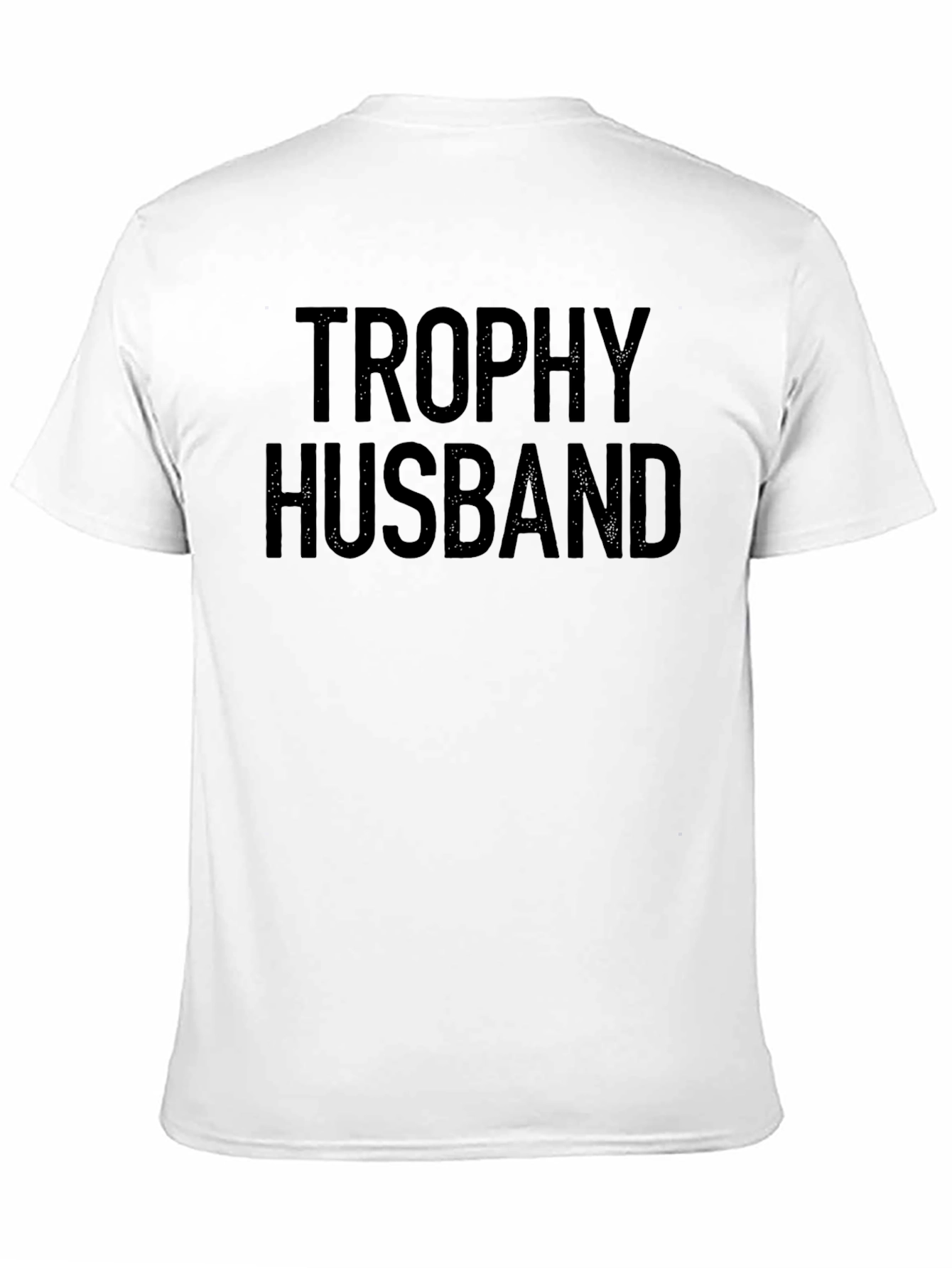 Trophy Husband Graphic Tee - Mens Black T-Shirt