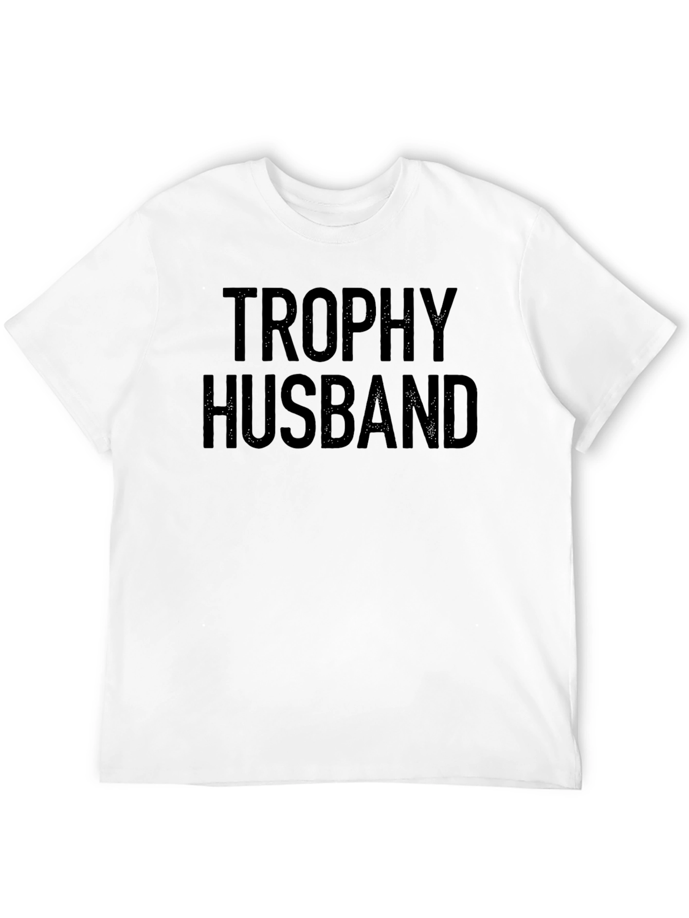 Trophy Husband Graphic Tee - Mens Black T-Shirt