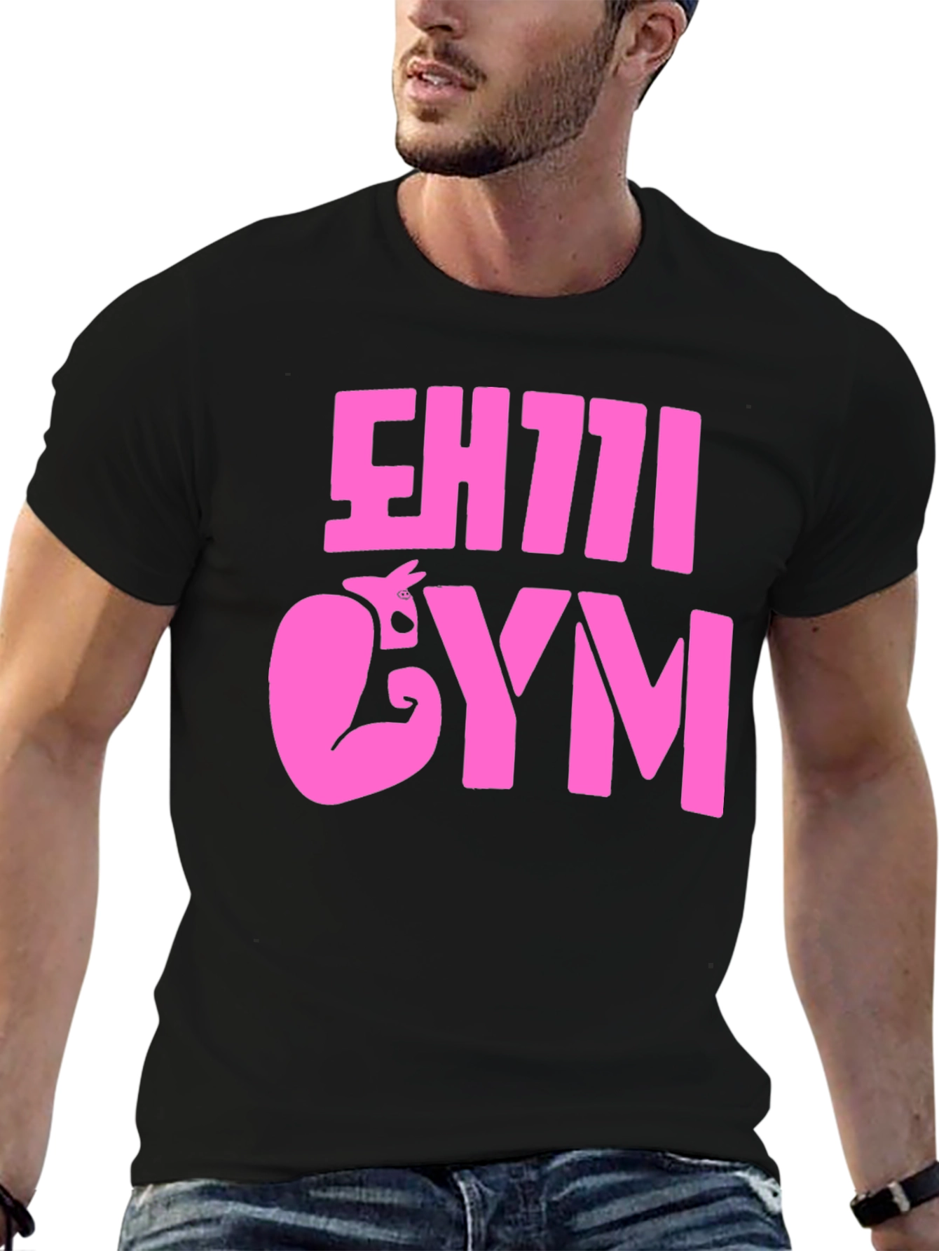 EHTTI GYM Black T-Shirt