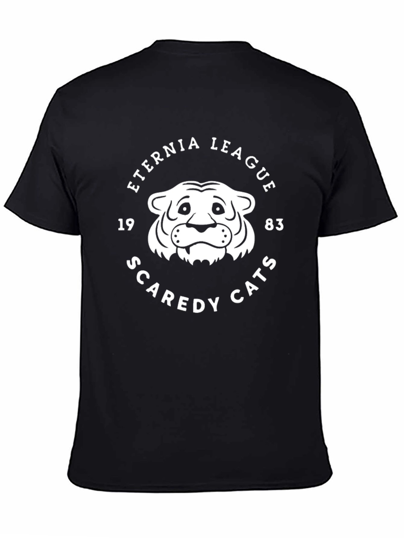 Eternia League Scaredy Cats Black T-Shirt