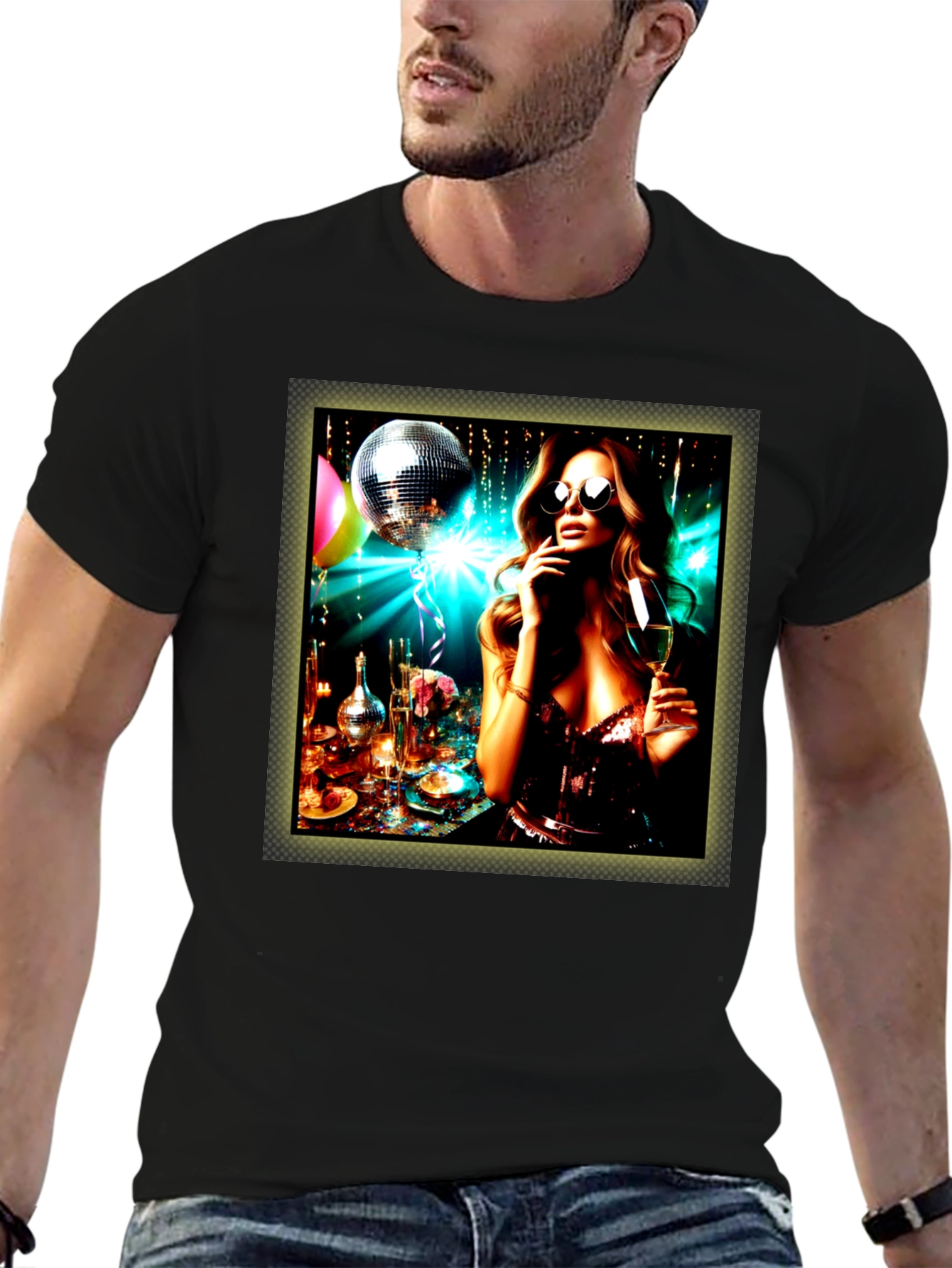 Party Girl Graphic Tee - Stylish Unisex T-Shirt