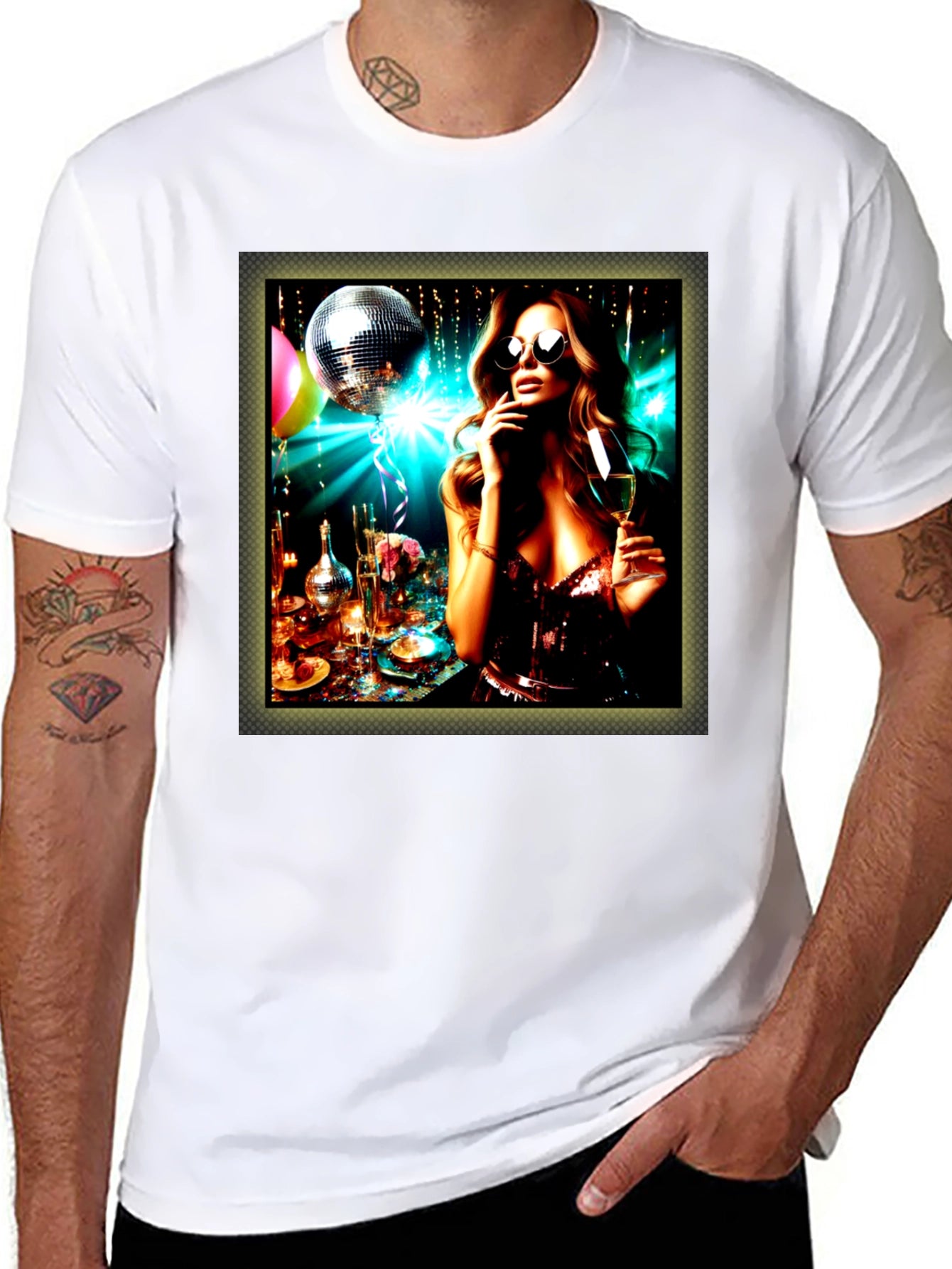 Party Girl Graphic Tee - Stylish Unisex T-Shirt