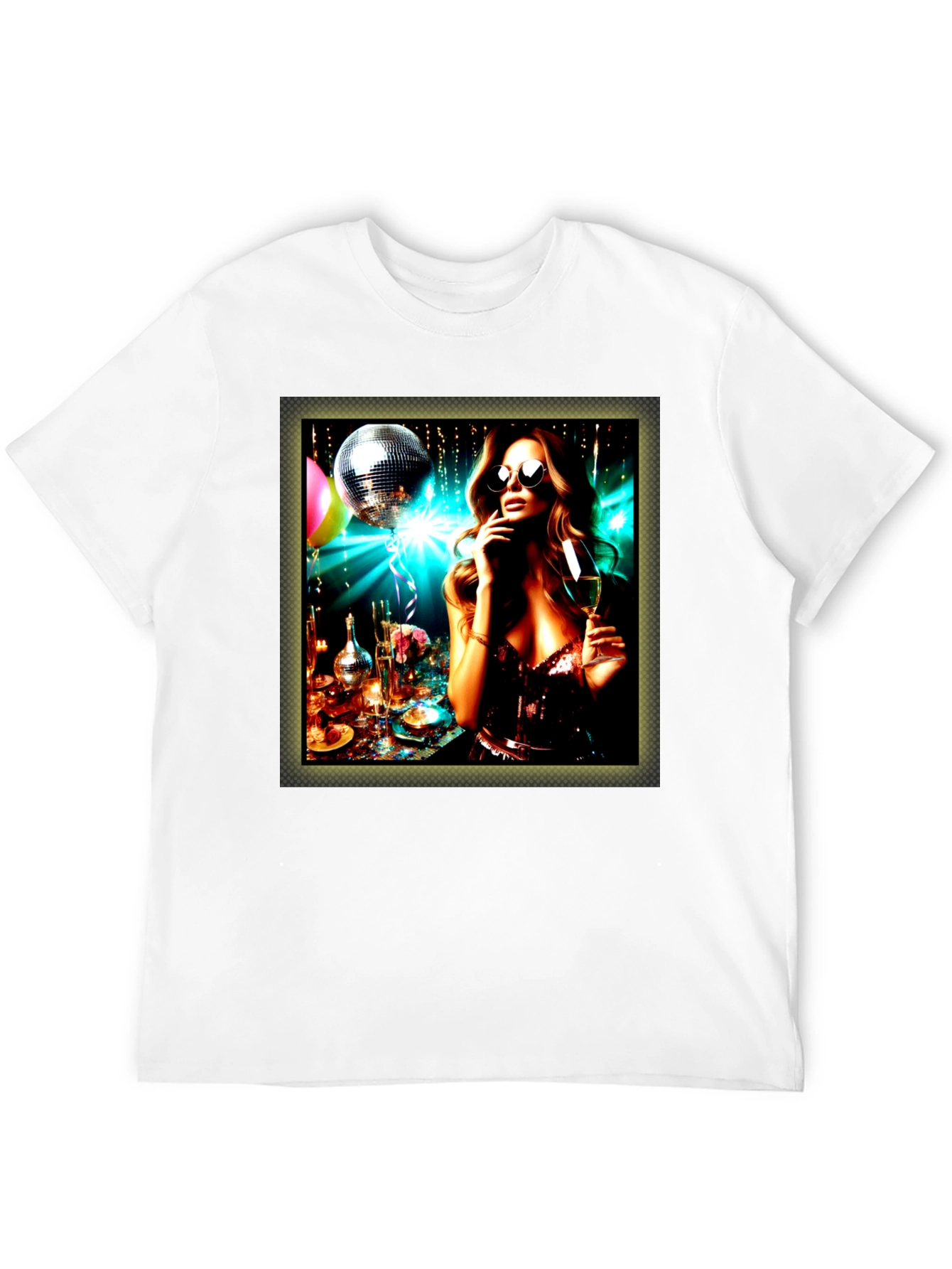 Party Girl Graphic Tee - Stylish Unisex T-Shirt