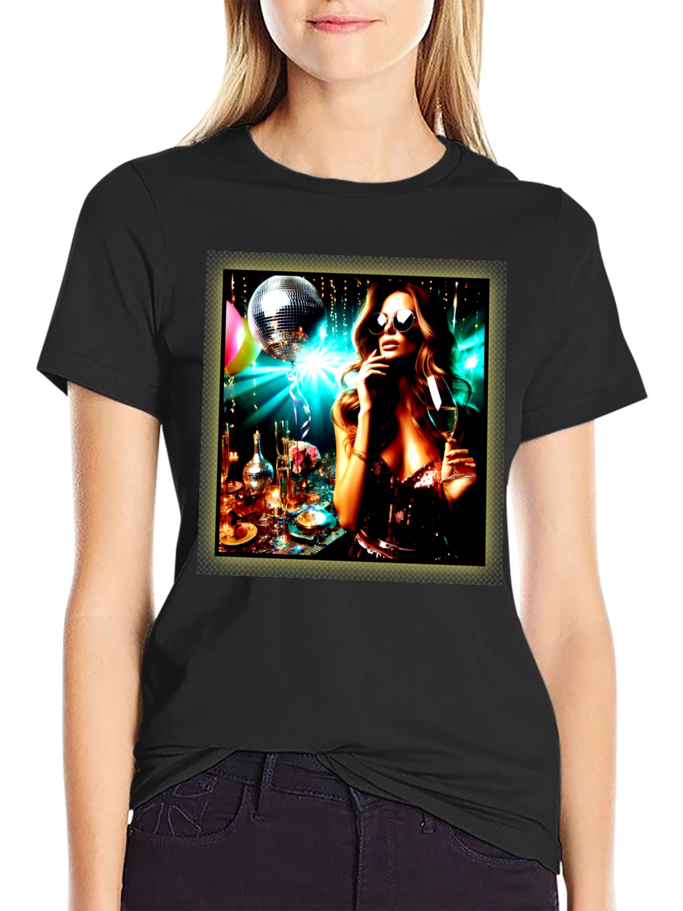 Party Girl Graphic Tee - Stylish Unisex T-Shirt