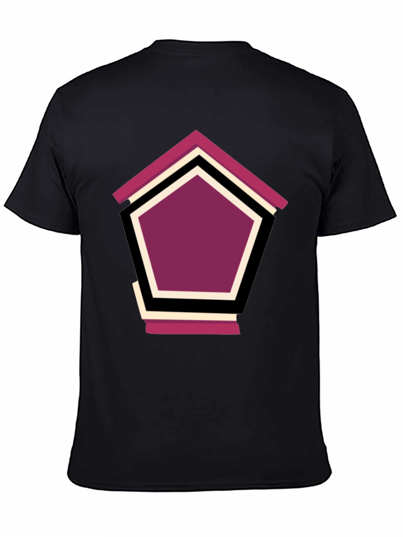 Geometric Penthouse T-Shirt - Stylish Design
