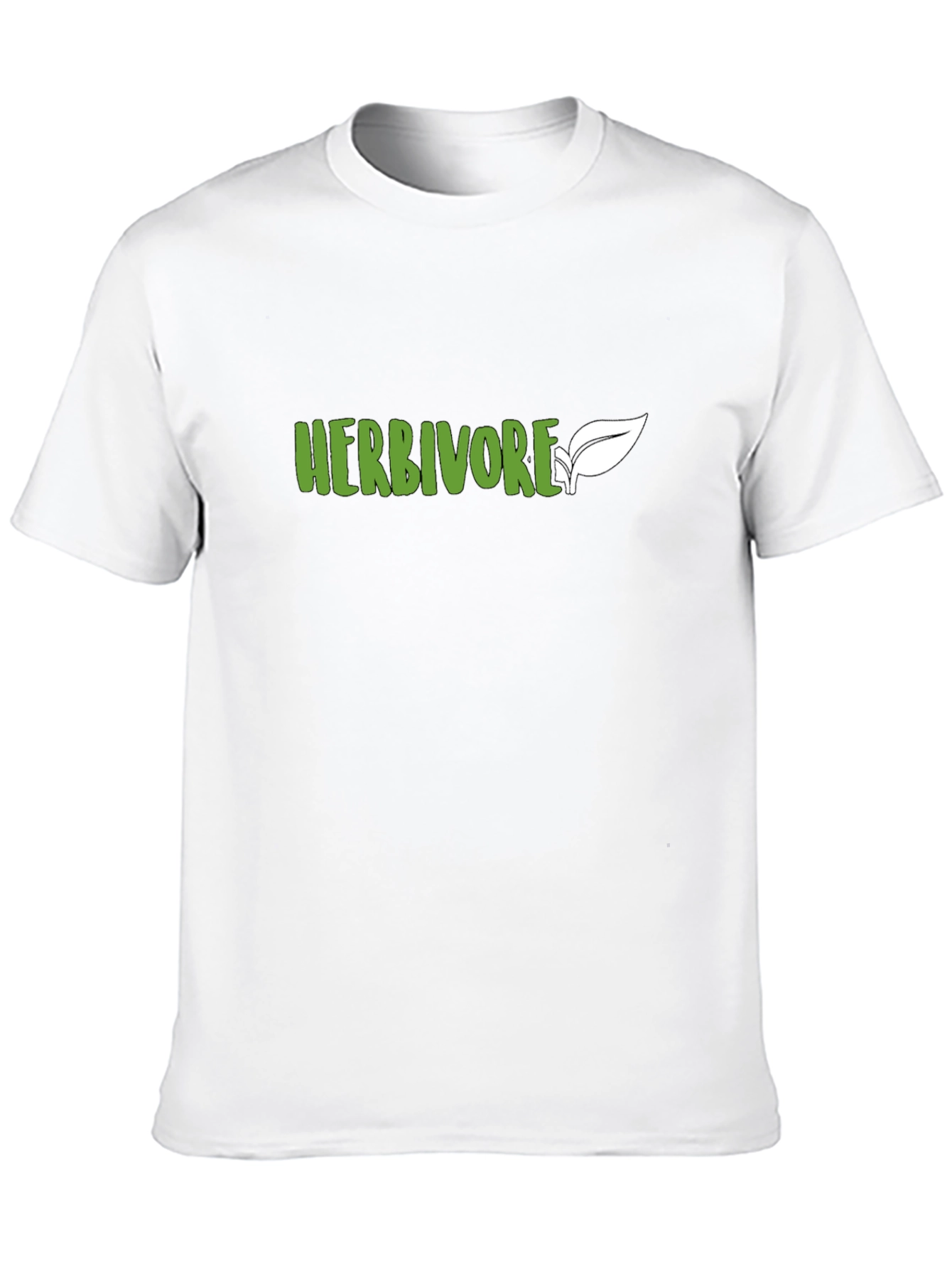 Herbivore T-Shirt - Vegan Friendly Black Tee