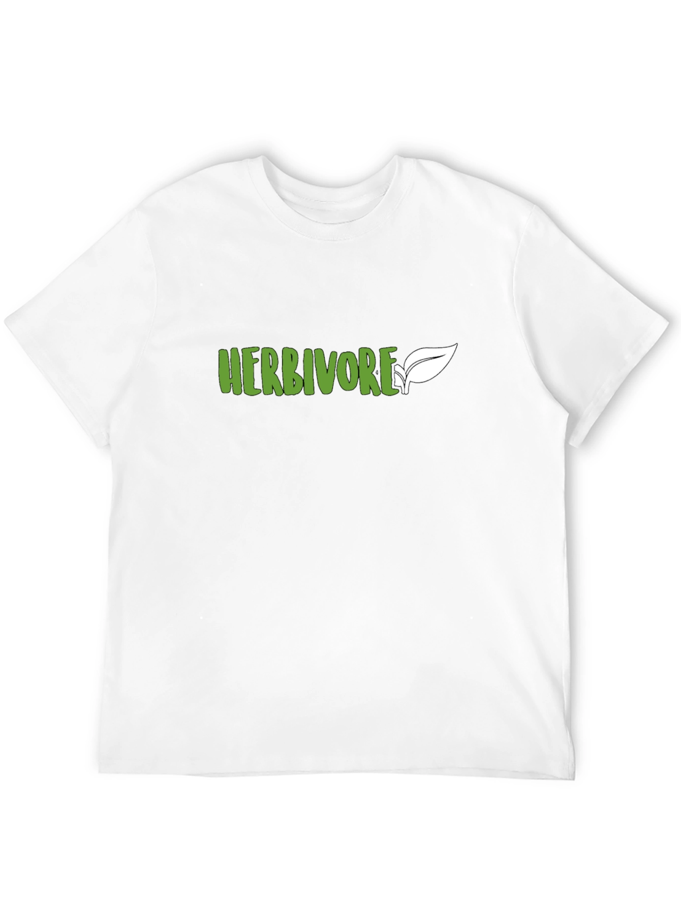 Herbivore T-Shirt - Vegan Friendly Black Tee
