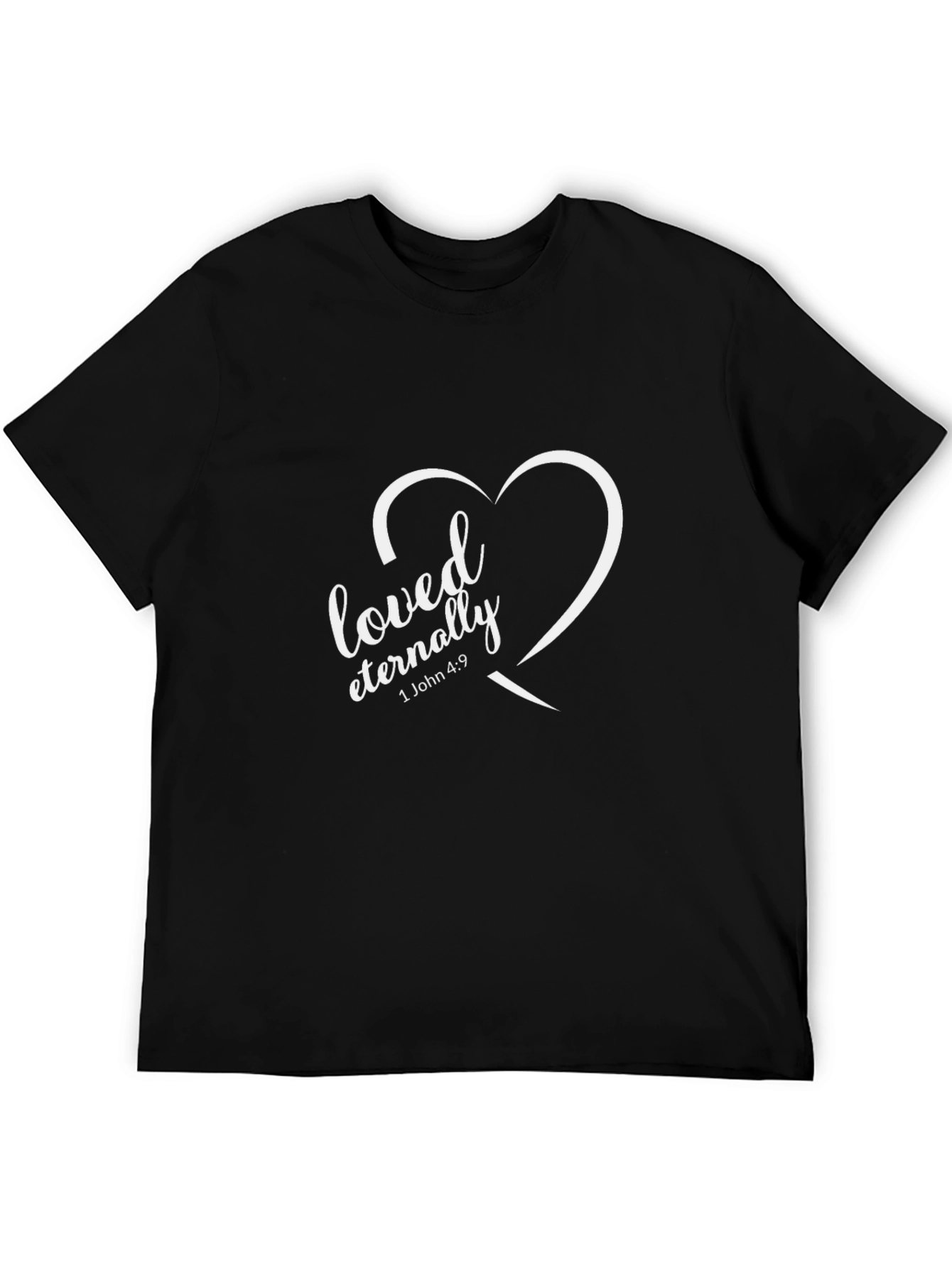 Loved Eternally Graphic Tee - Christian Apparel