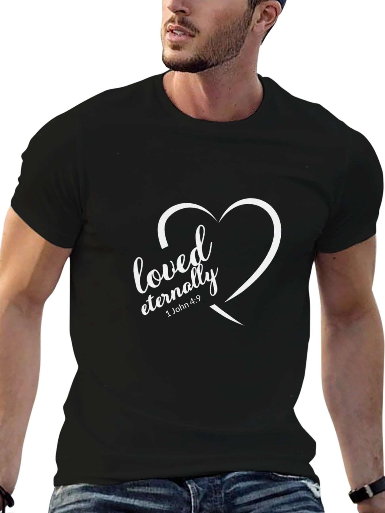 Loved Eternally Graphic Tee - Christian Apparel