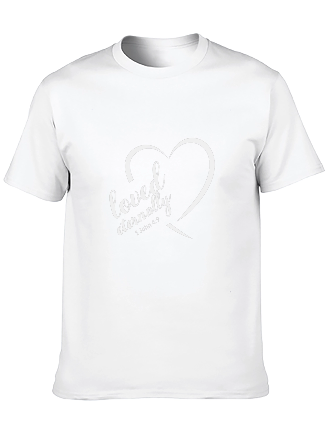 Loved Eternally Graphic Tee - Christian Apparel
