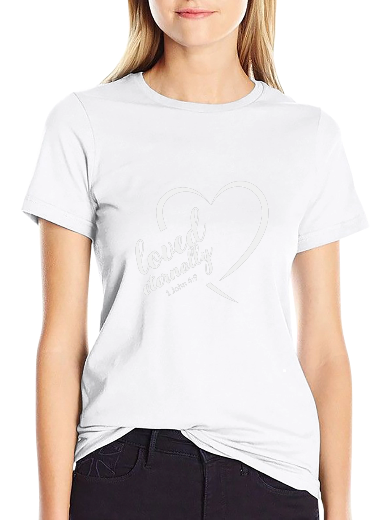 Loved Eternally Graphic Tee - Christian Apparel
