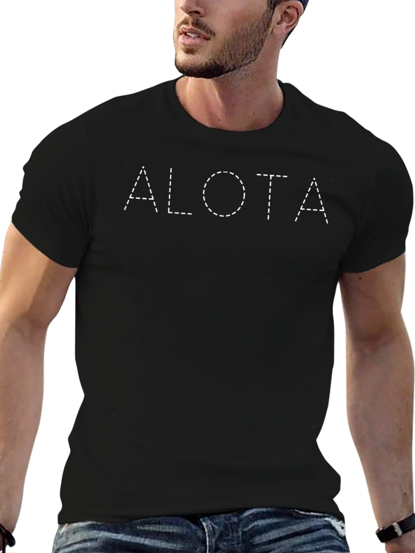 ALOTA Graphic Tee - Classic Black T-Shirt