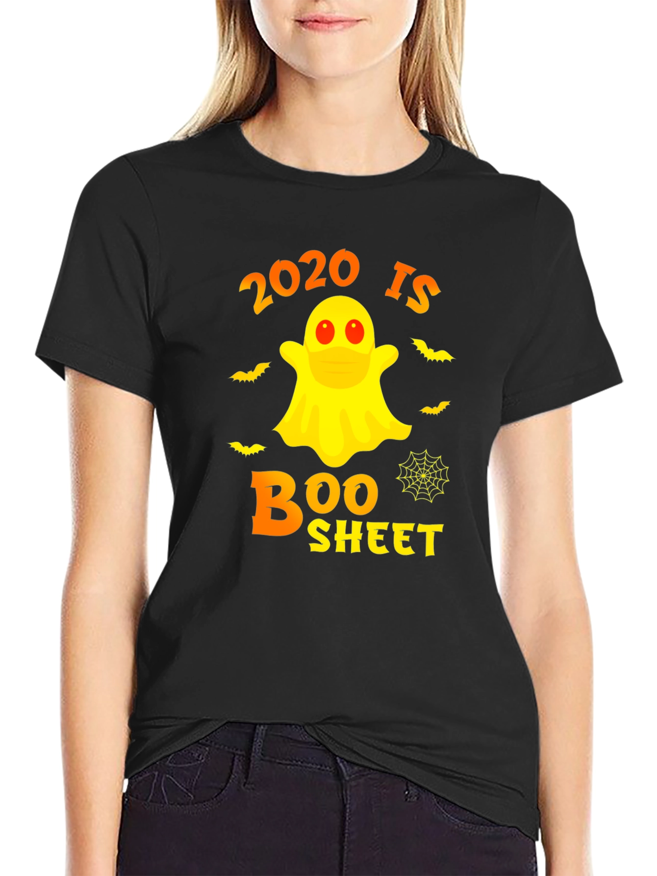 2020 Boo Sheet T-Shirt - Halloween Ghost Tee