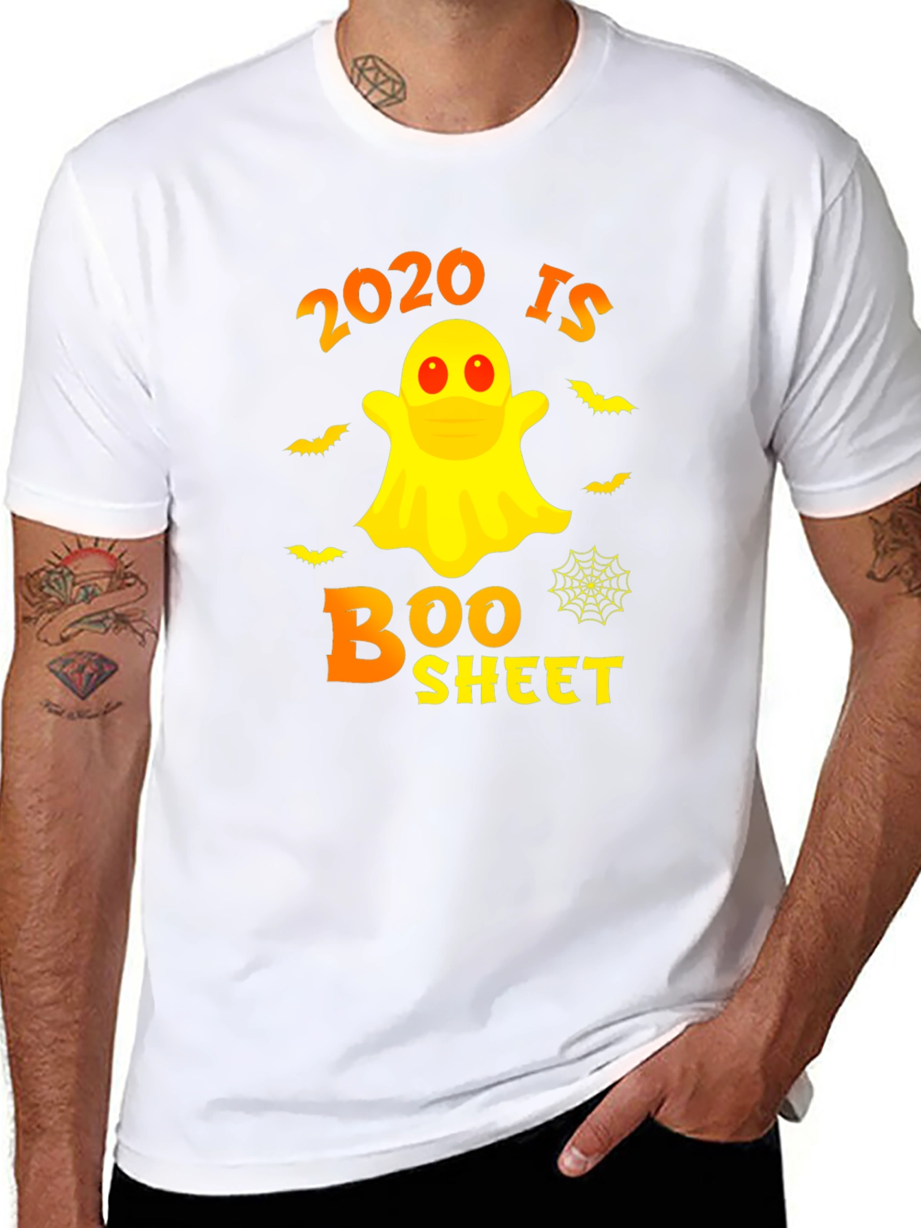 2020 Boo Sheet T-Shirt - Halloween Ghost Tee