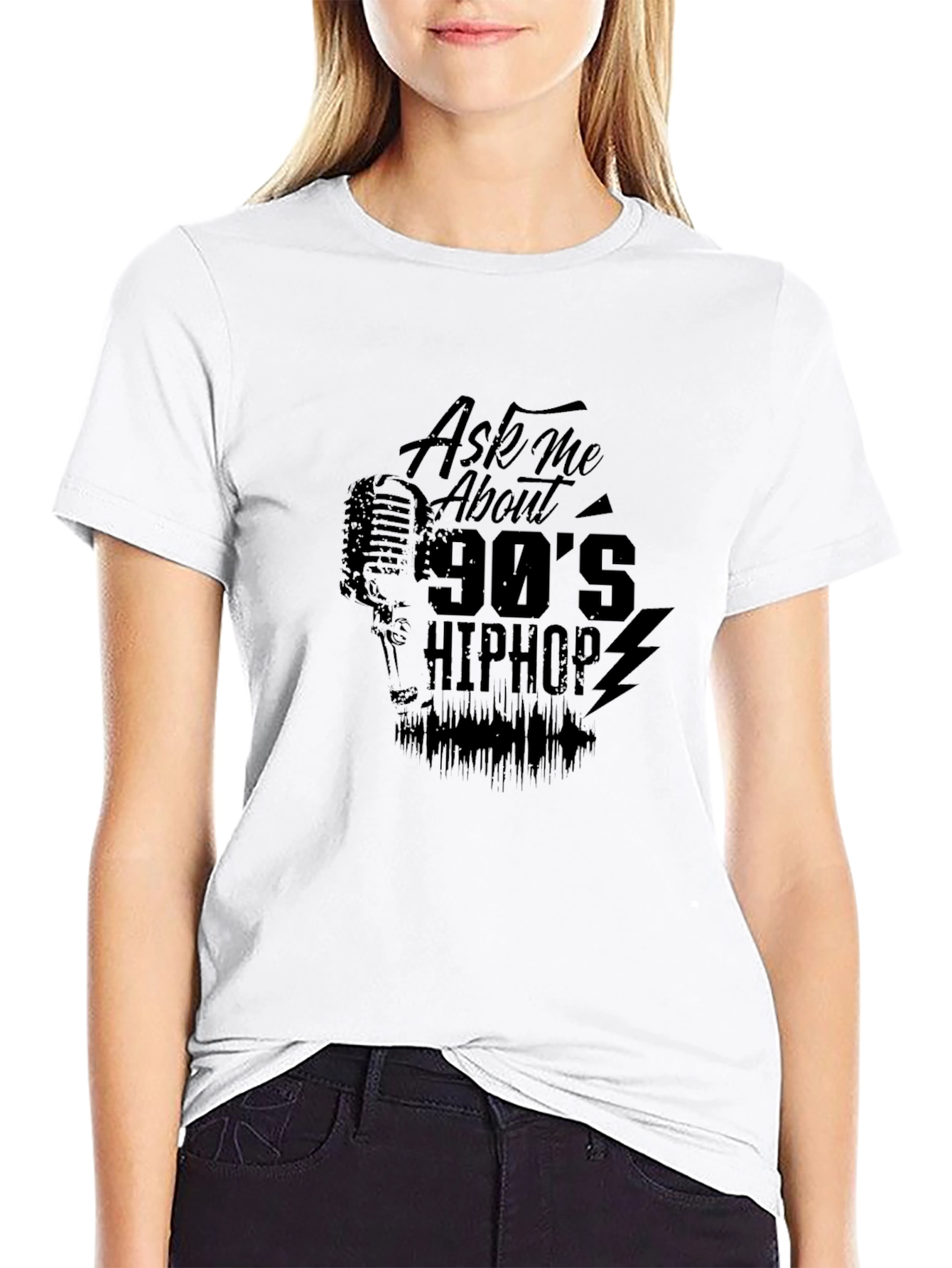 90s Hip Hop Ask Me About Tee