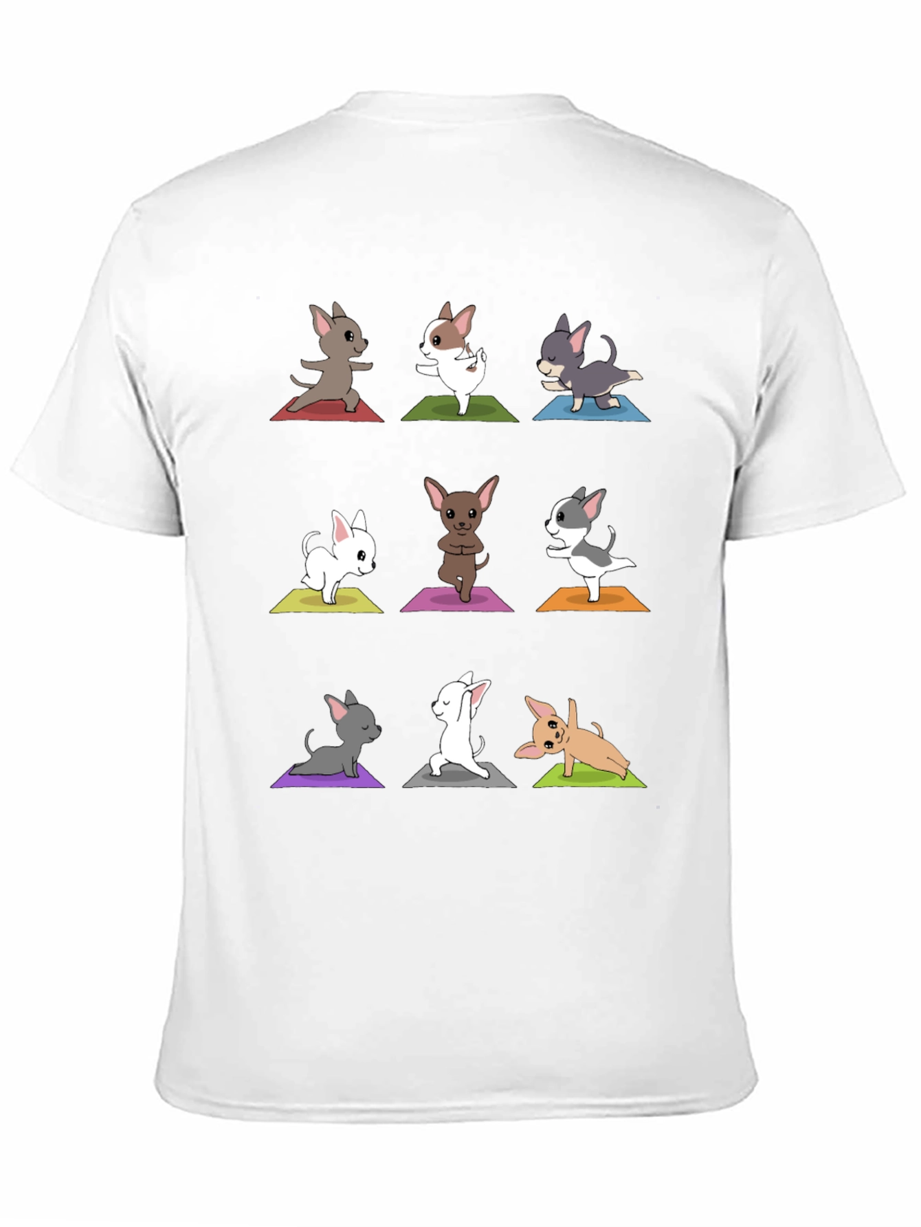 Funny Chihuahua Yoga T-Shirt – Cute Dog Lover Graphic Tee Gift