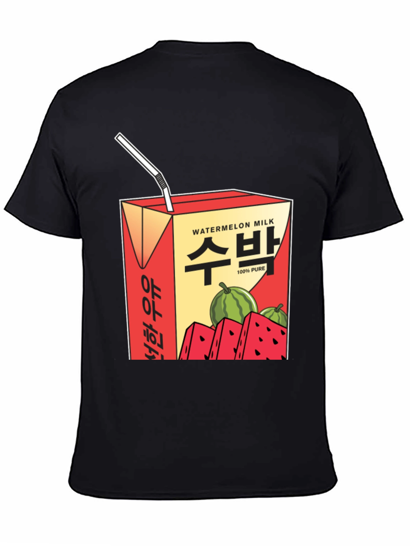 Watermelon Milk T-Shirt - Korean Inspired Graphic Tee