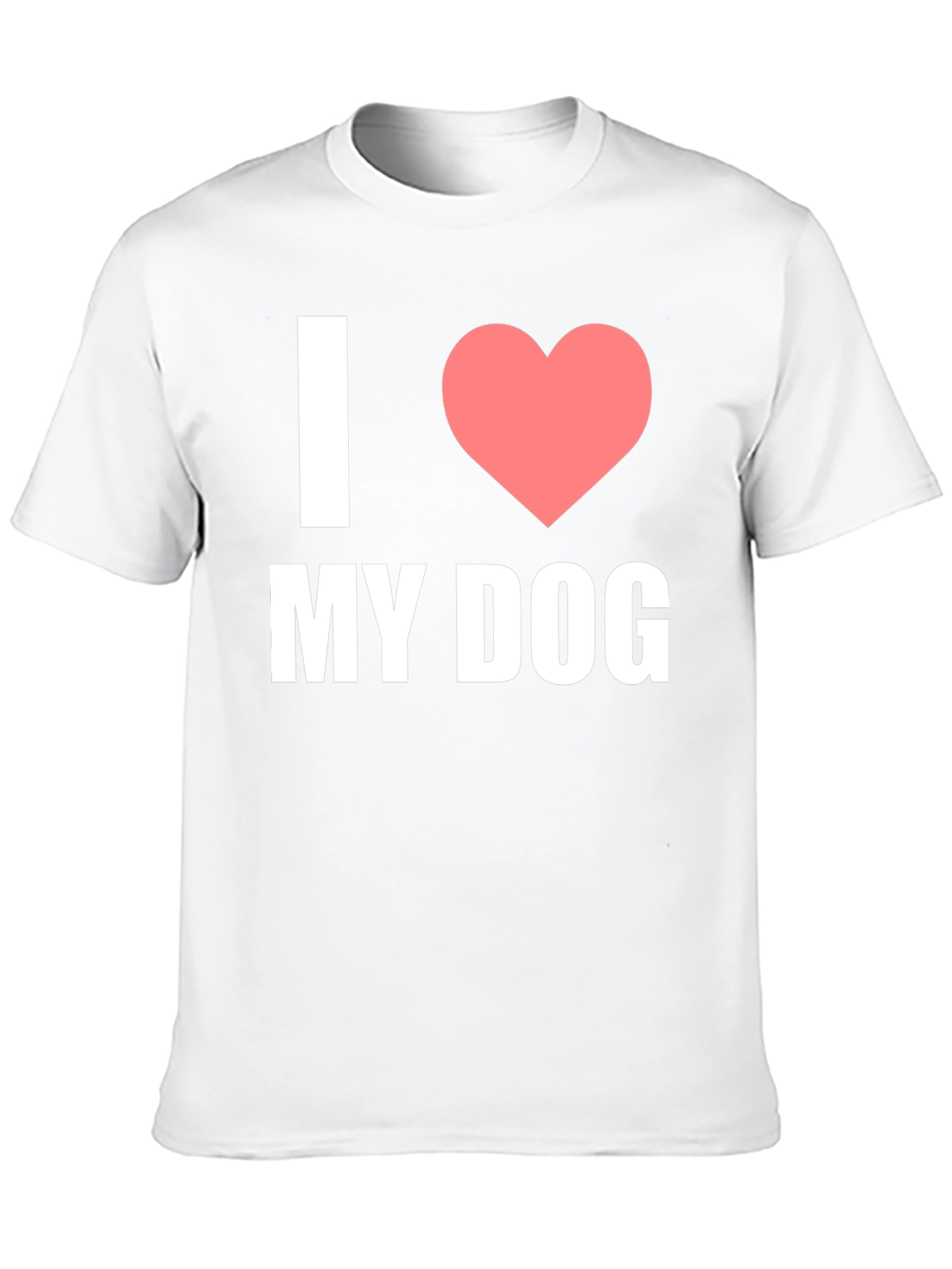 I Love My Dog T-Shirt – Cute Dog Lover Graphic Tee Gift