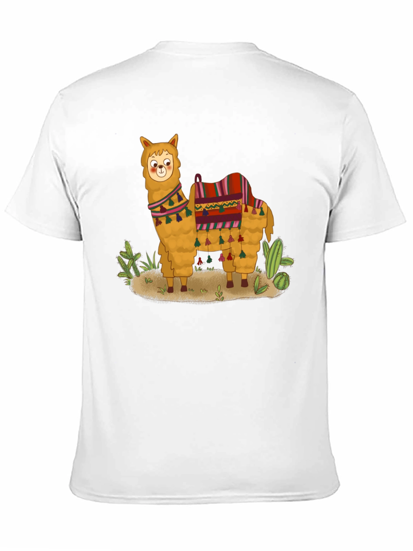 Llama Graphic Tee - Fun Desert Style