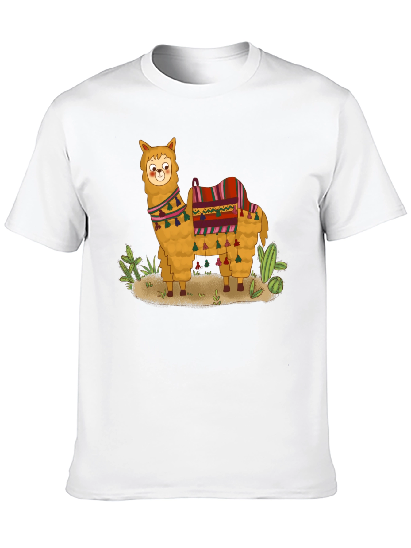 Llama Graphic Tee - Fun Desert Style