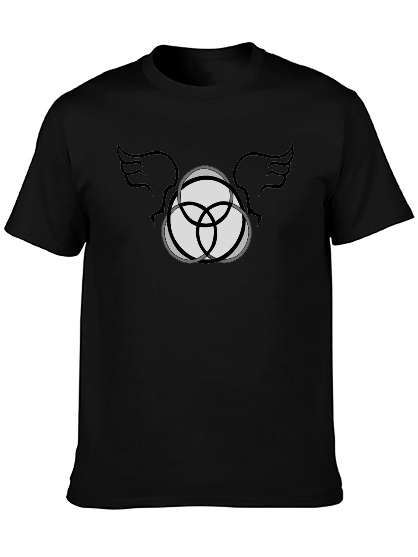Abstract Wings T-Shirt - Modern Graphic Tee