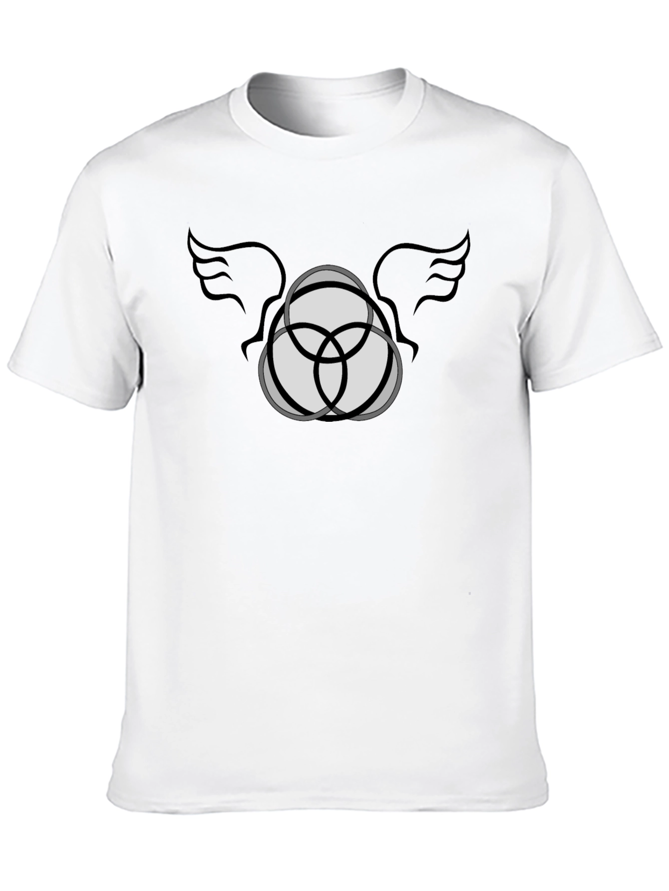 Abstract Wings T-Shirt - Modern Graphic Tee