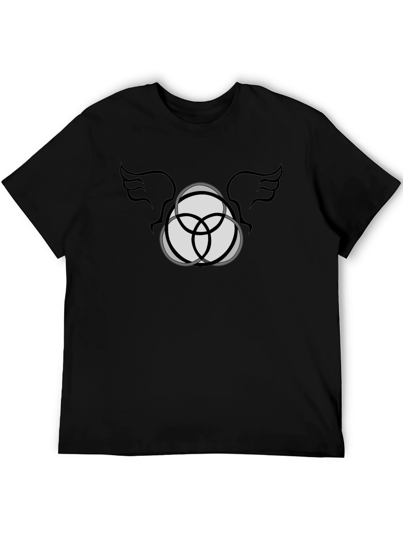 Abstract Wings T-Shirt - Modern Graphic Tee