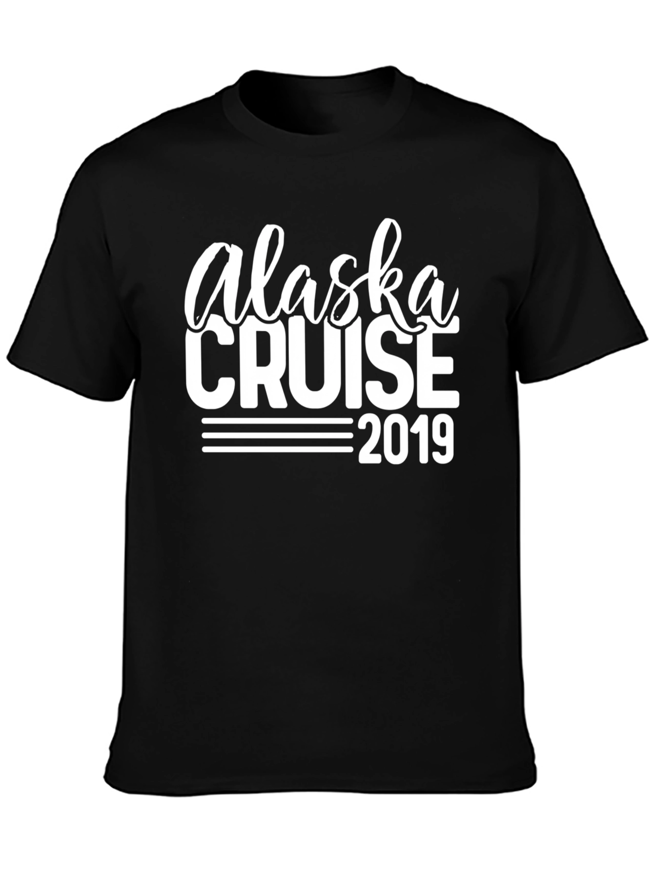 Alaska Cruise 2019 T-Shirt - Black