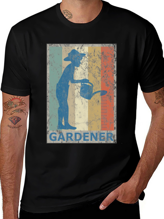 Gardener Retro Style T-Shirt
